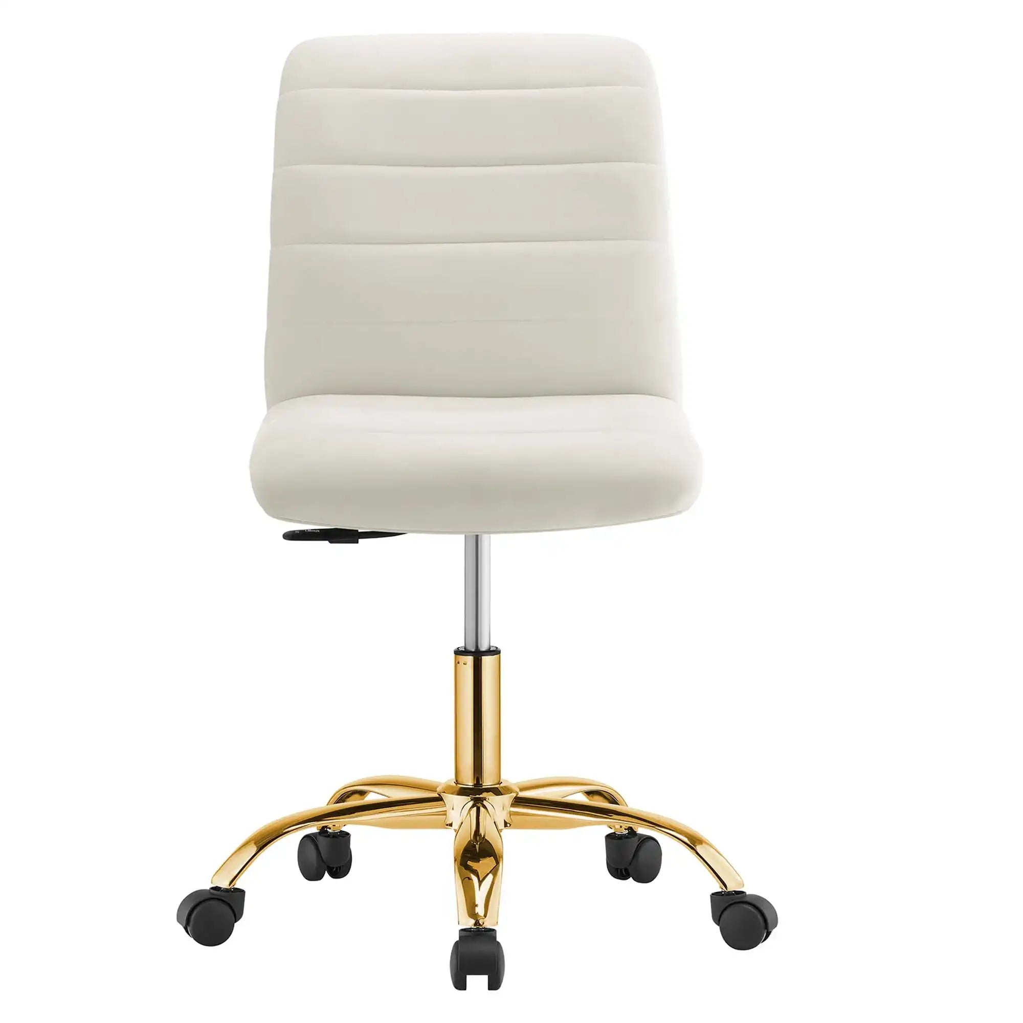 Ripple Armless Performance Velvet Office Chair by Modway - Best Buy Furniture