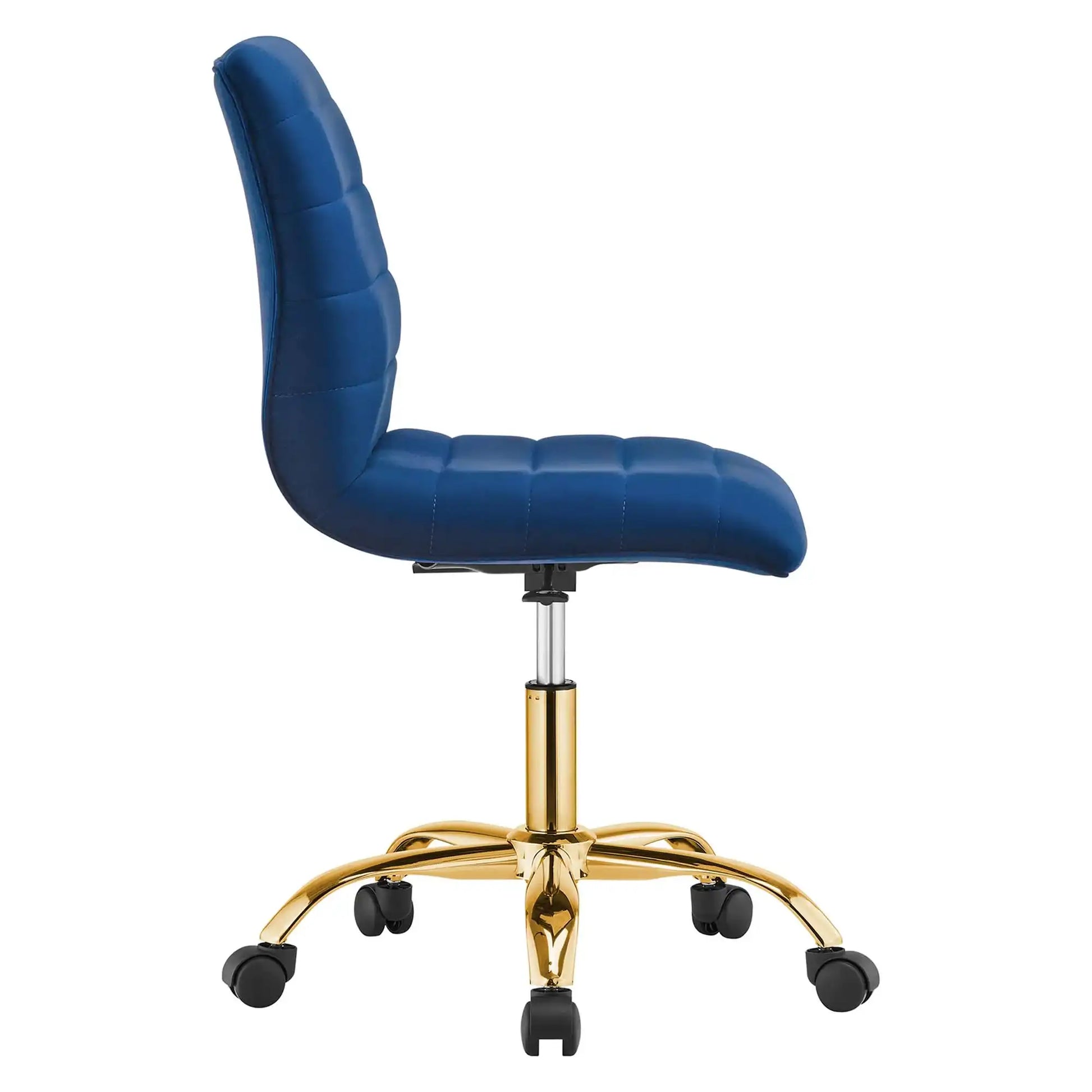 Ripple Armless Performance Velvet Office Chair by Modway - Best Buy Furniture