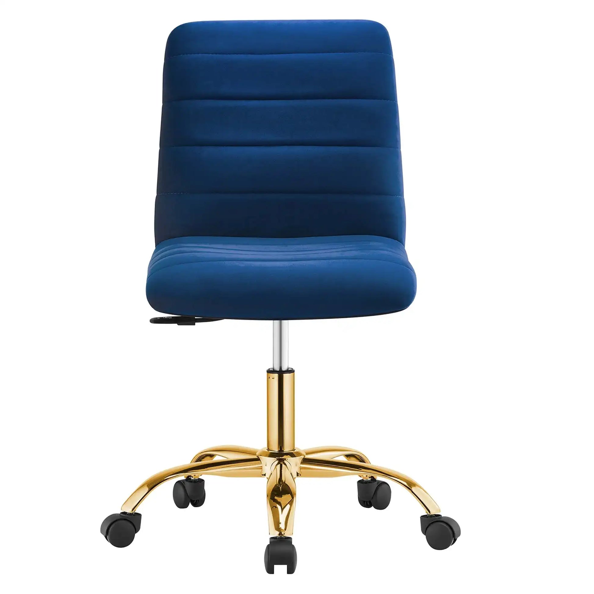 Ripple Armless Performance Velvet Office Chair by Modway - Best Buy Furniture