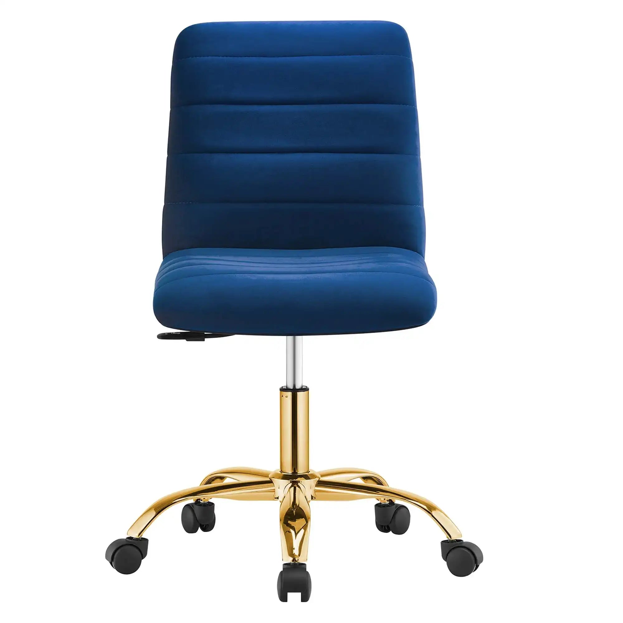 Ripple Armless Performance Velvet Office Chair by Modway - Best Buy Furniture