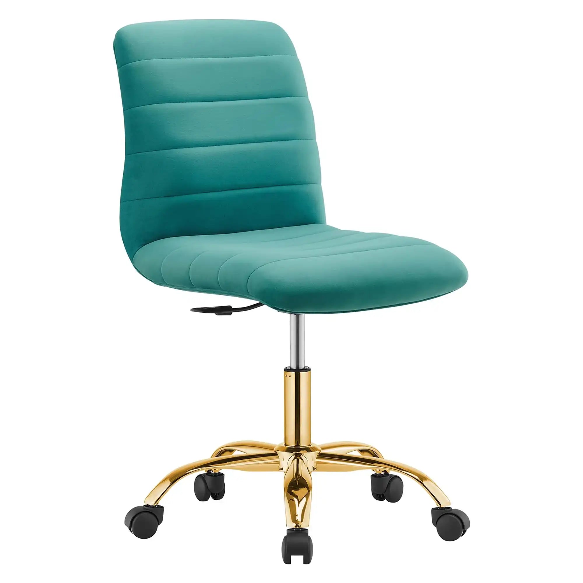Ripple Armless Performance Velvet Office Chair by Modway - Best Buy Furniture