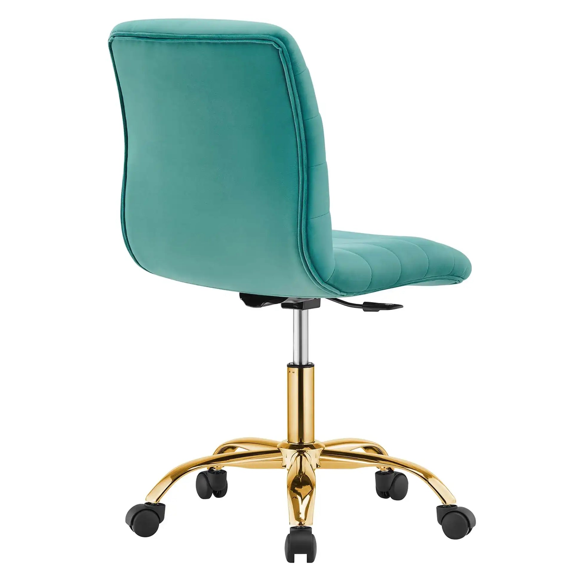 Ripple Armless Performance Velvet Office Chair by Modway - Best Buy Furniture