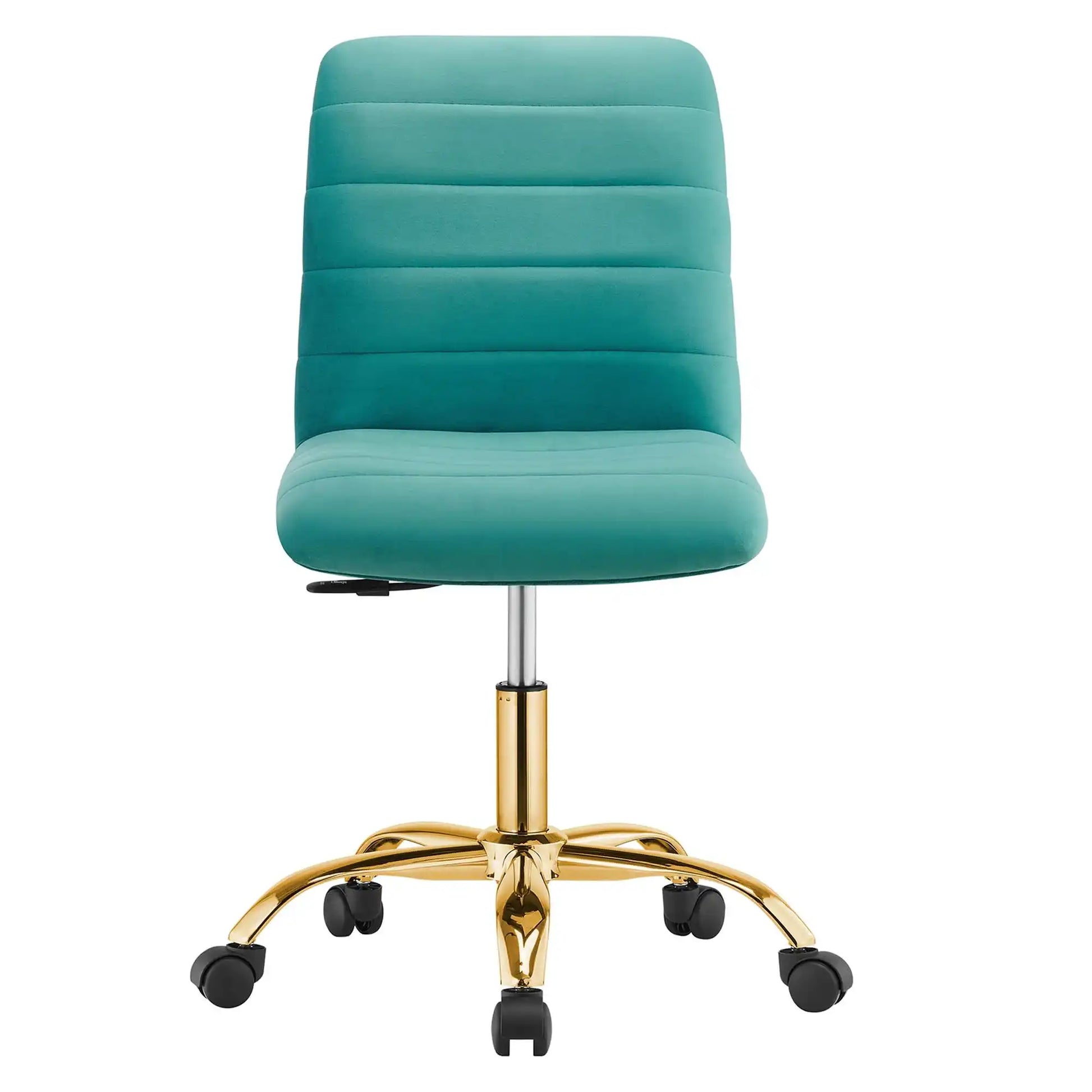 Ripple Armless Performance Velvet Office Chair by Modway - Best Buy Furniture