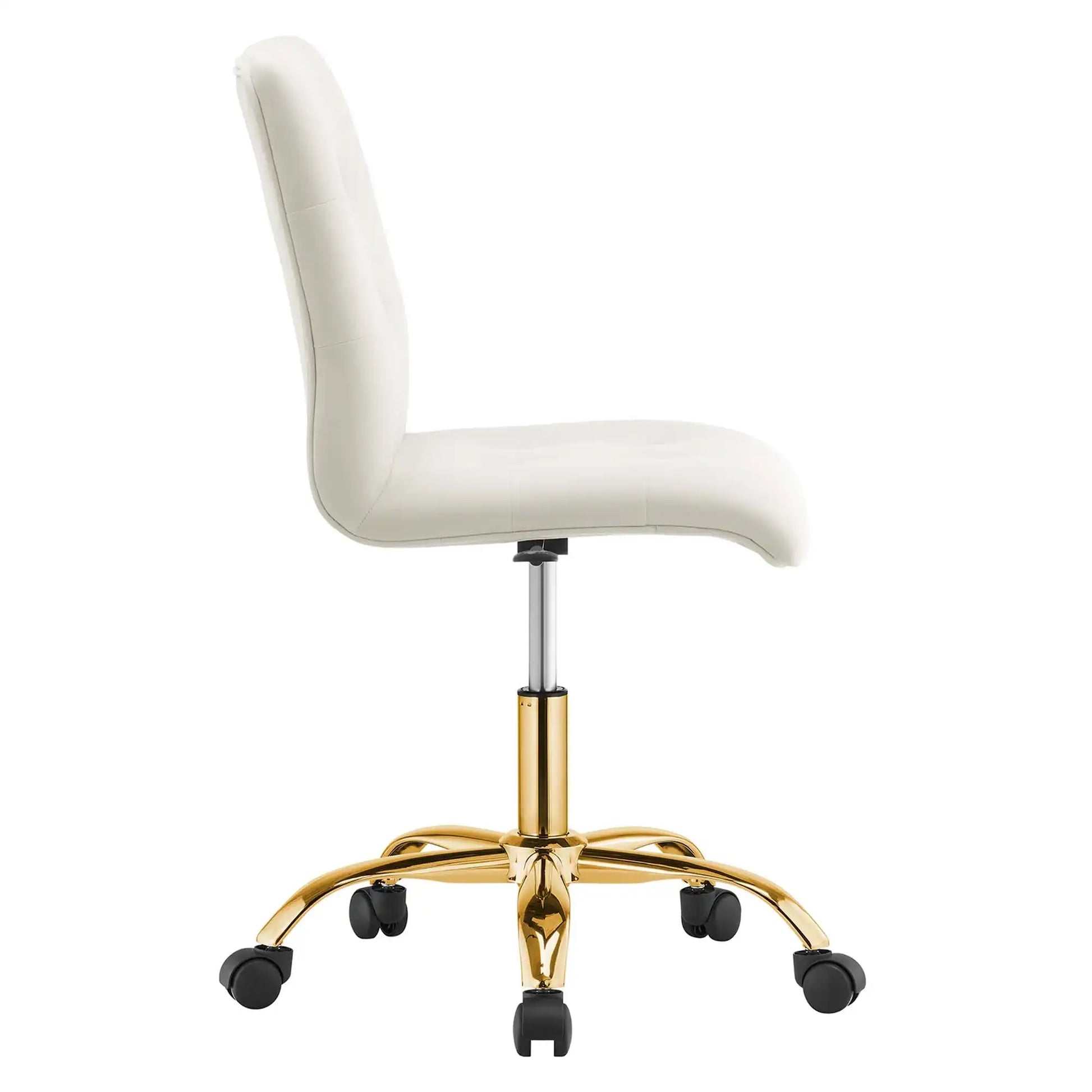Prim Armless Performance Velvet Office Chair by Modway - Best Buy Furniture