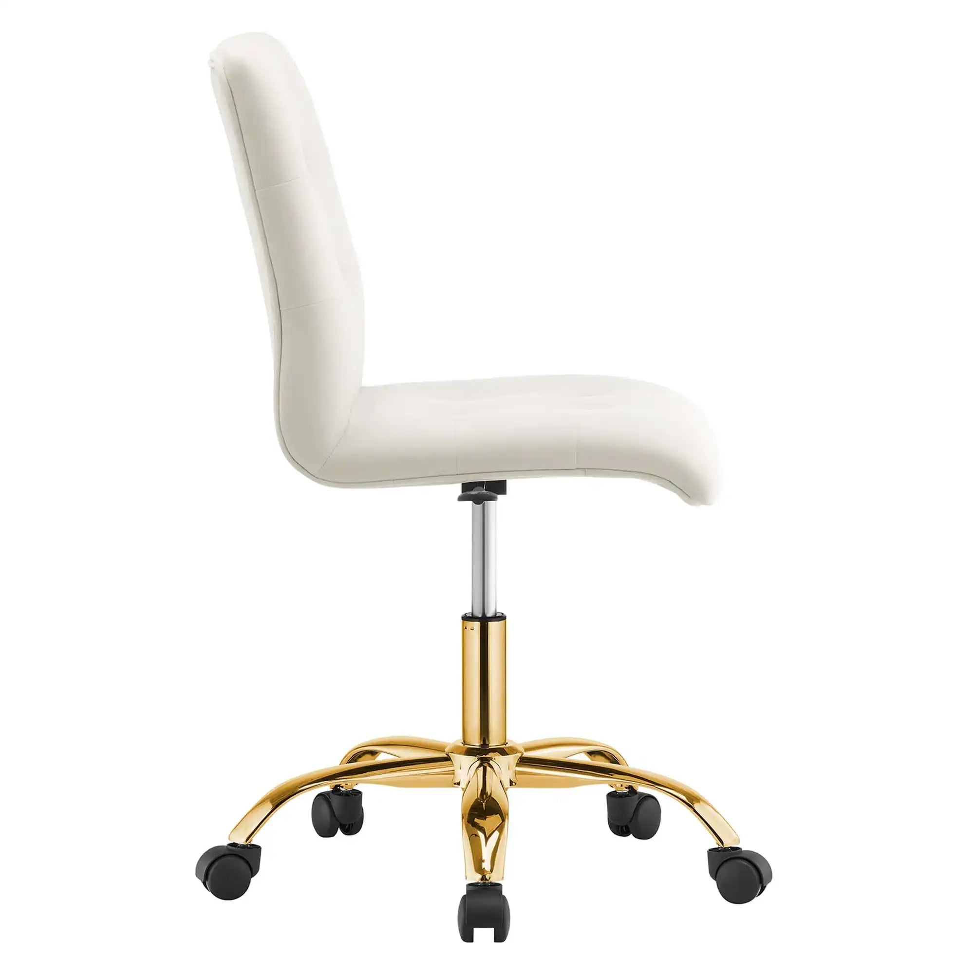 Prim Armless Performance Velvet Office Chair by Modway - Best Buy Furniture