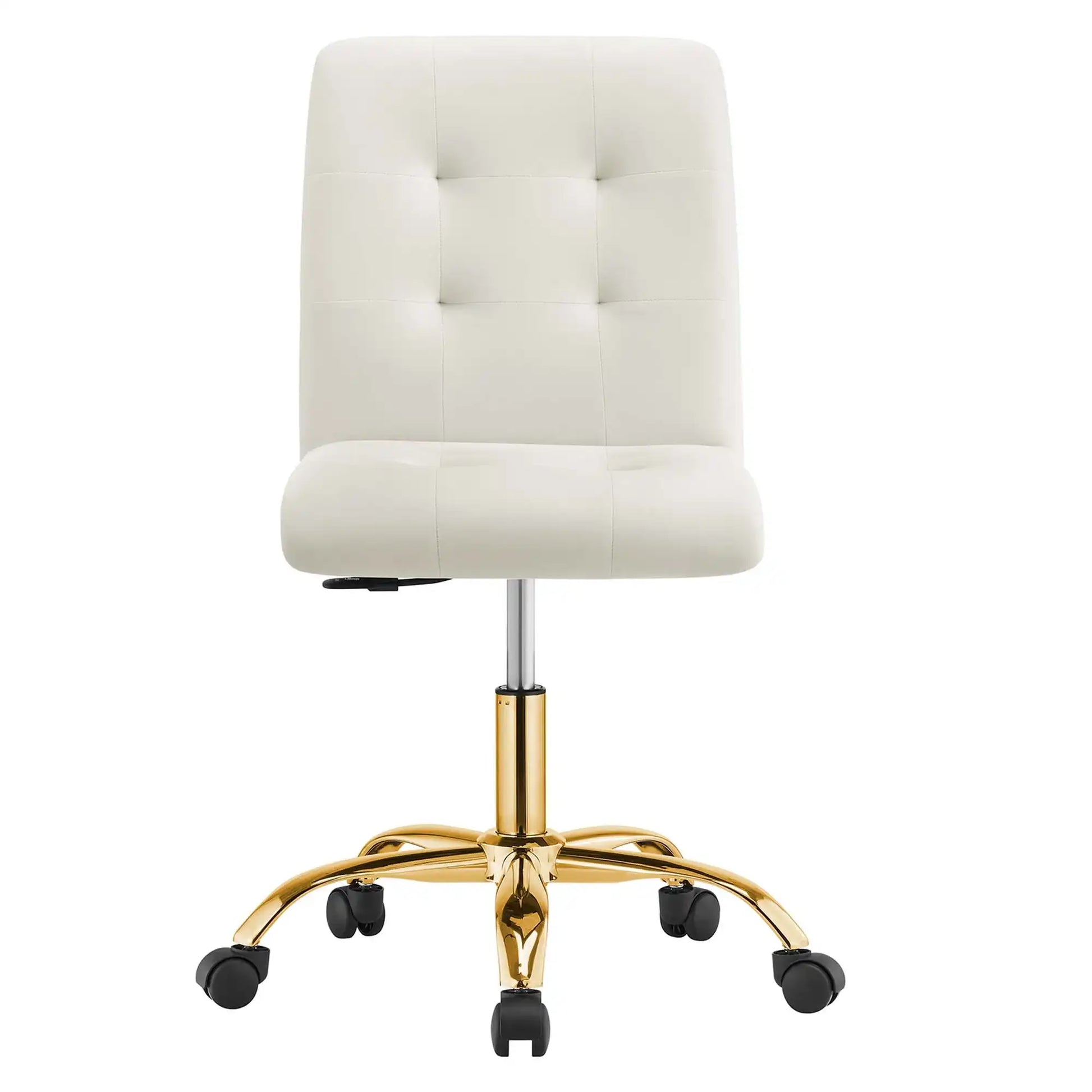 Prim Armless Performance Velvet Office Chair by Modway - Best Buy Furniture