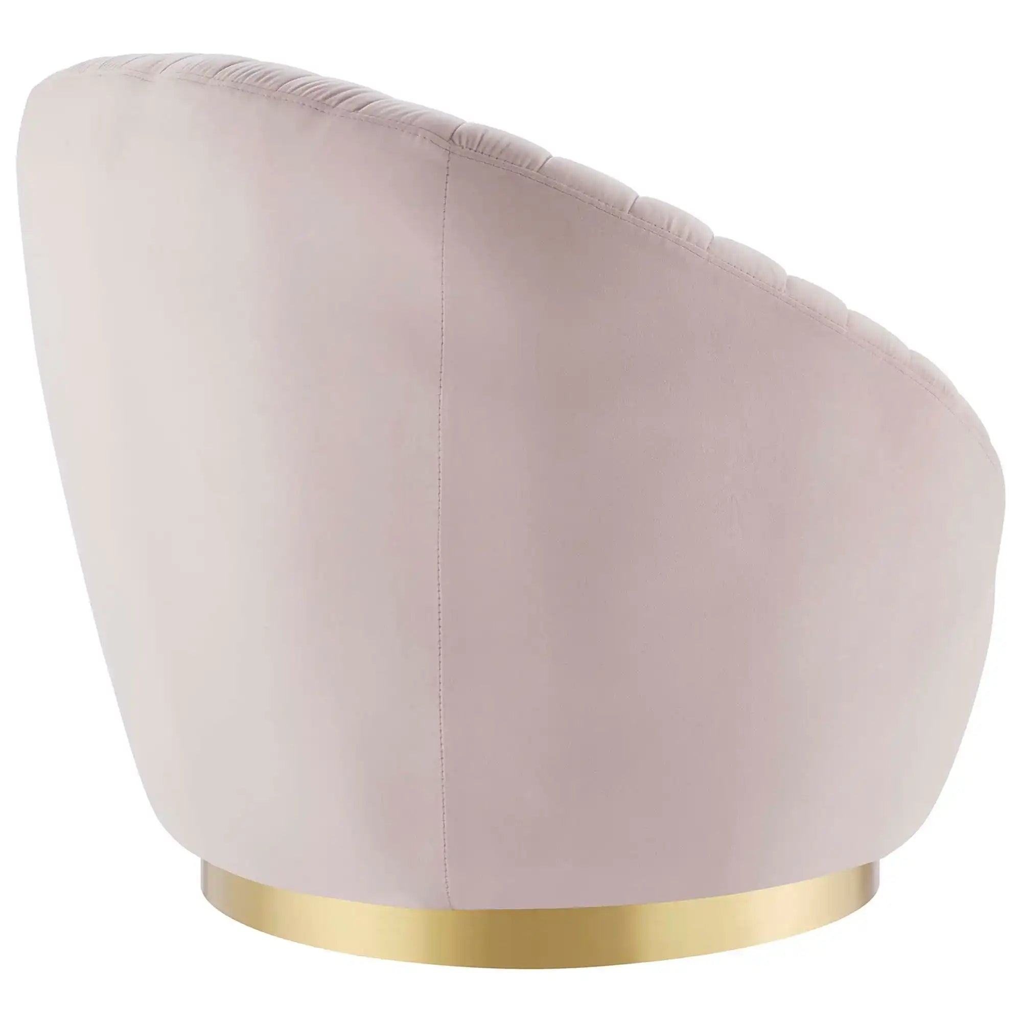 Whirr Tufted Performance Velvet Swivel Chair - Best Buy Furniture