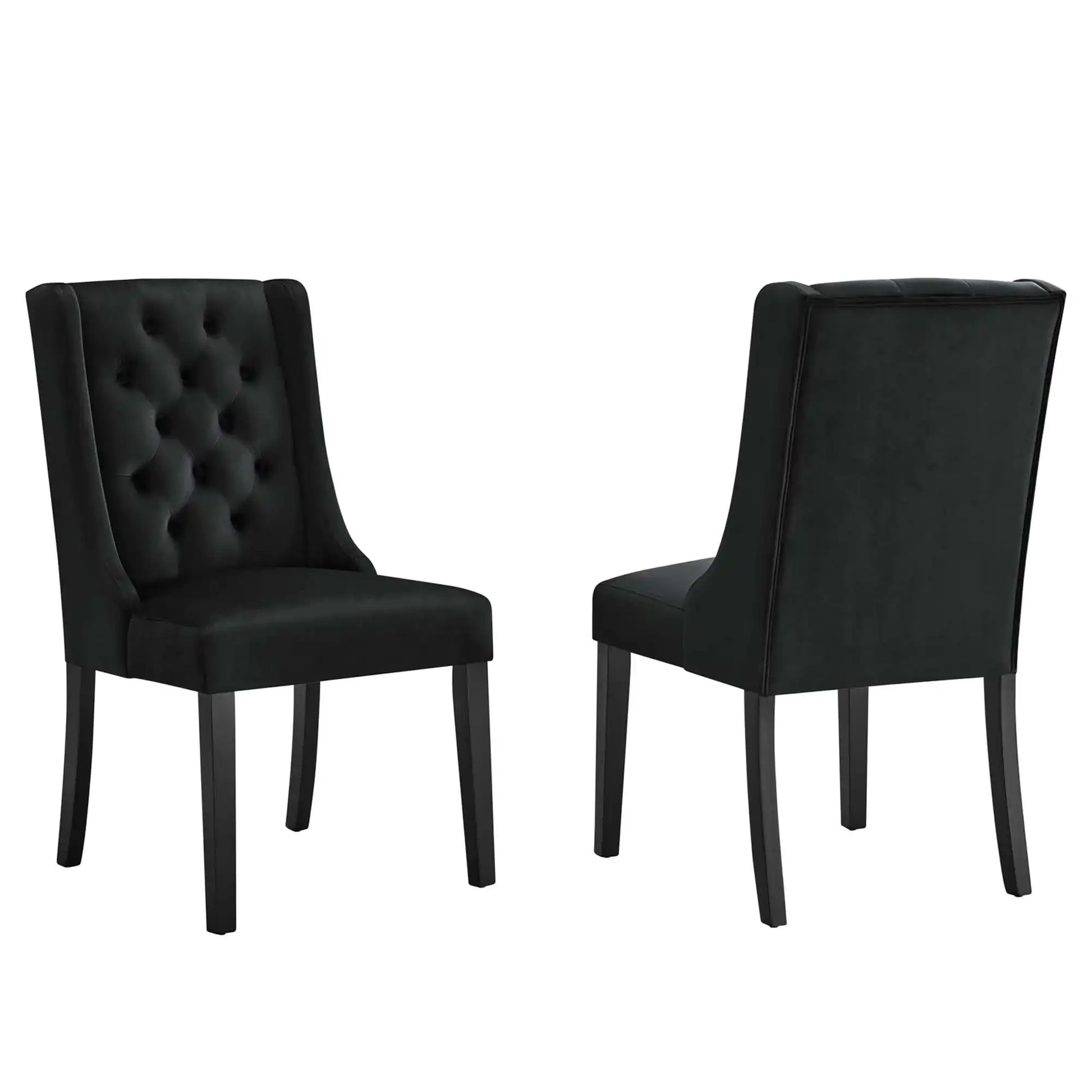 Baronet Performance Velvet Dining Chairs Set of 2 by Modway - Best Buy Furniture