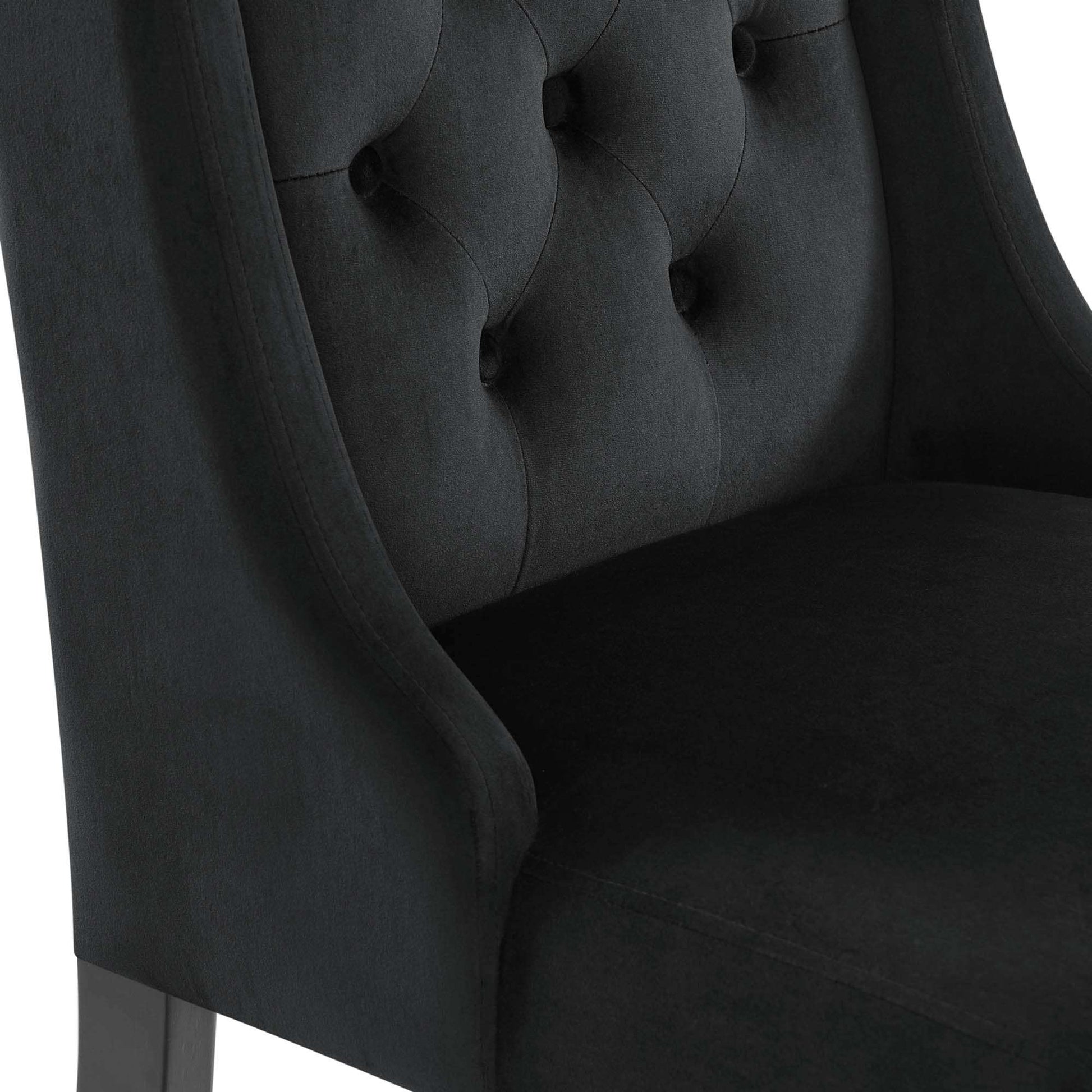 Baronet Performance Velvet Dining Chairs Set of 2 by Modway - Best Buy Furniture