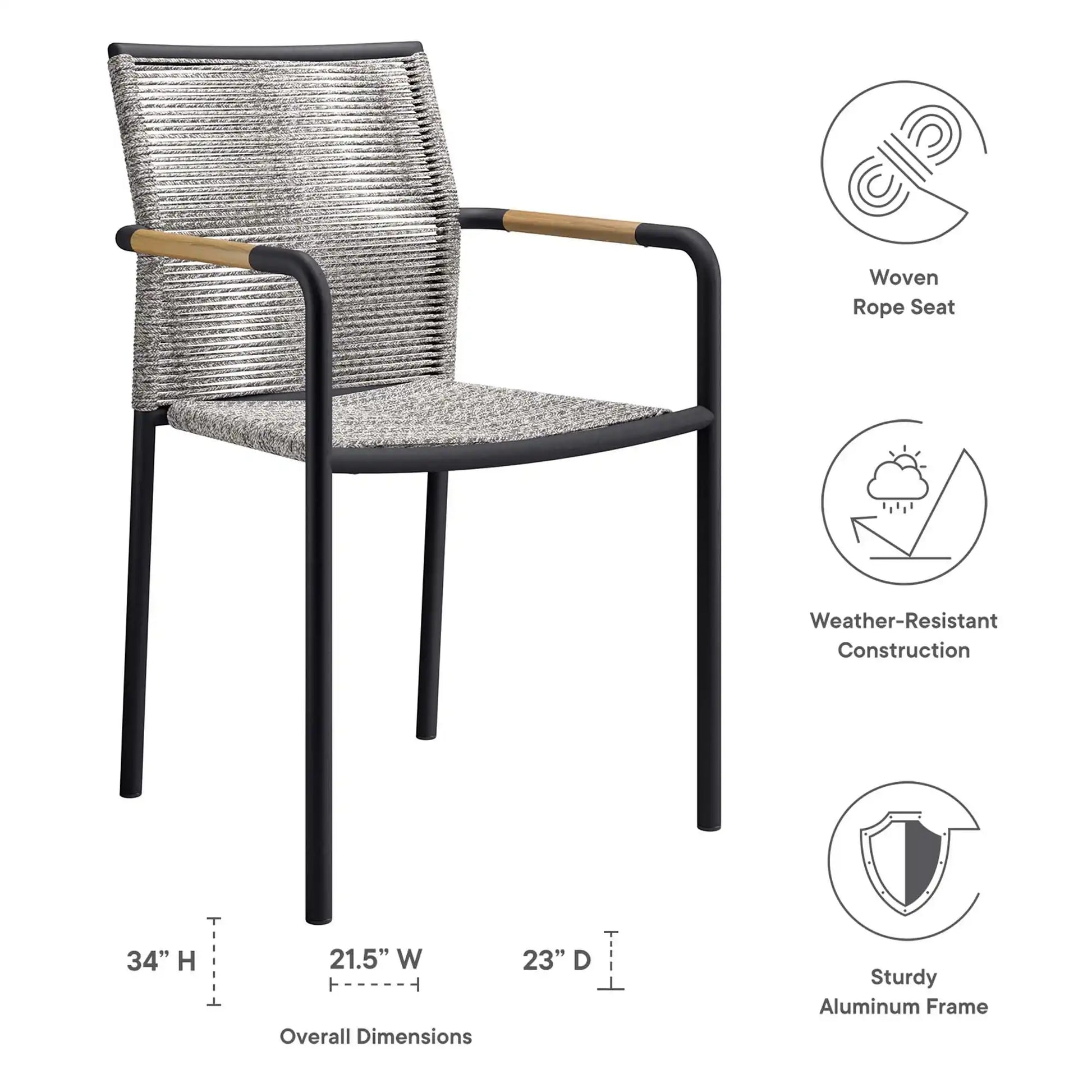 Serenity Outdoor Patio Armchairs Set of 2 by Modway - Best Buy Furniture