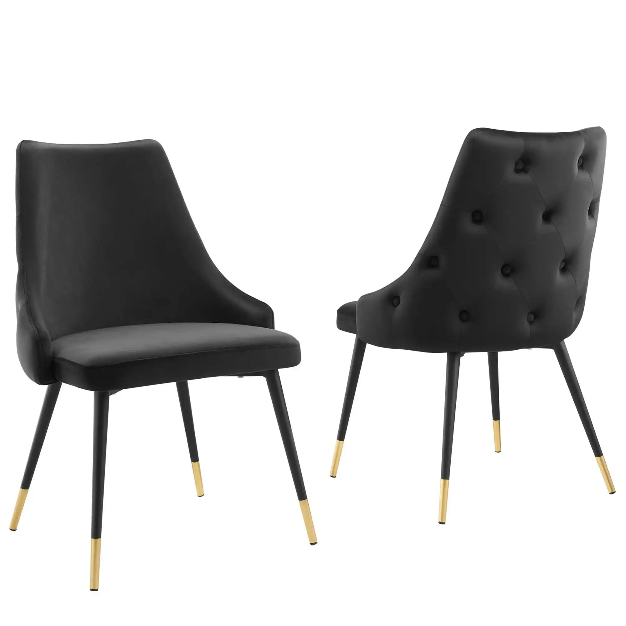 Adorn Performance Velvet Dining Side Chair Set of 2 by Modway - Best Buy Furniture