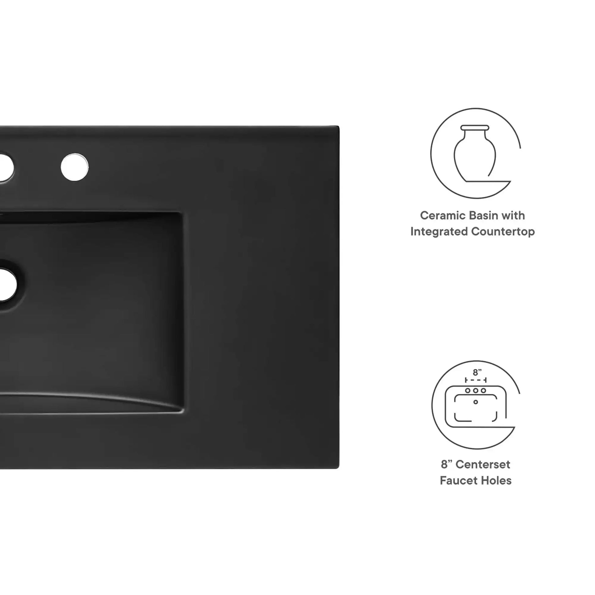 Cayman 36" Bathroom Sink by Modway - Best Buy Furniture