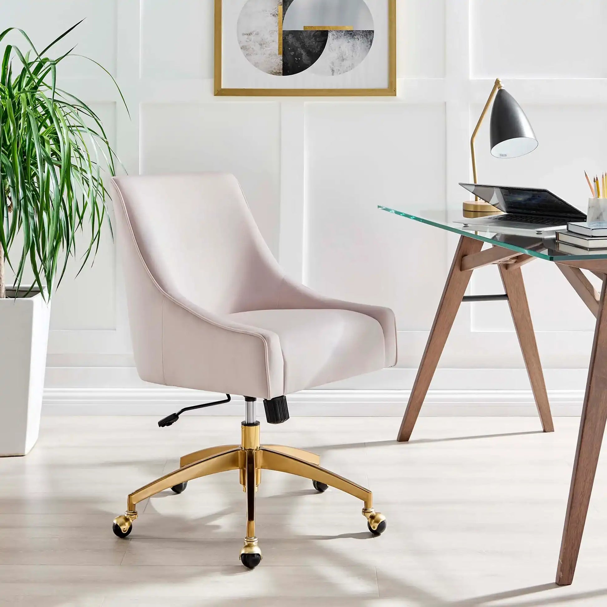 Discern Performance Velvet Office Chair by Modway - Best Buy Furniture