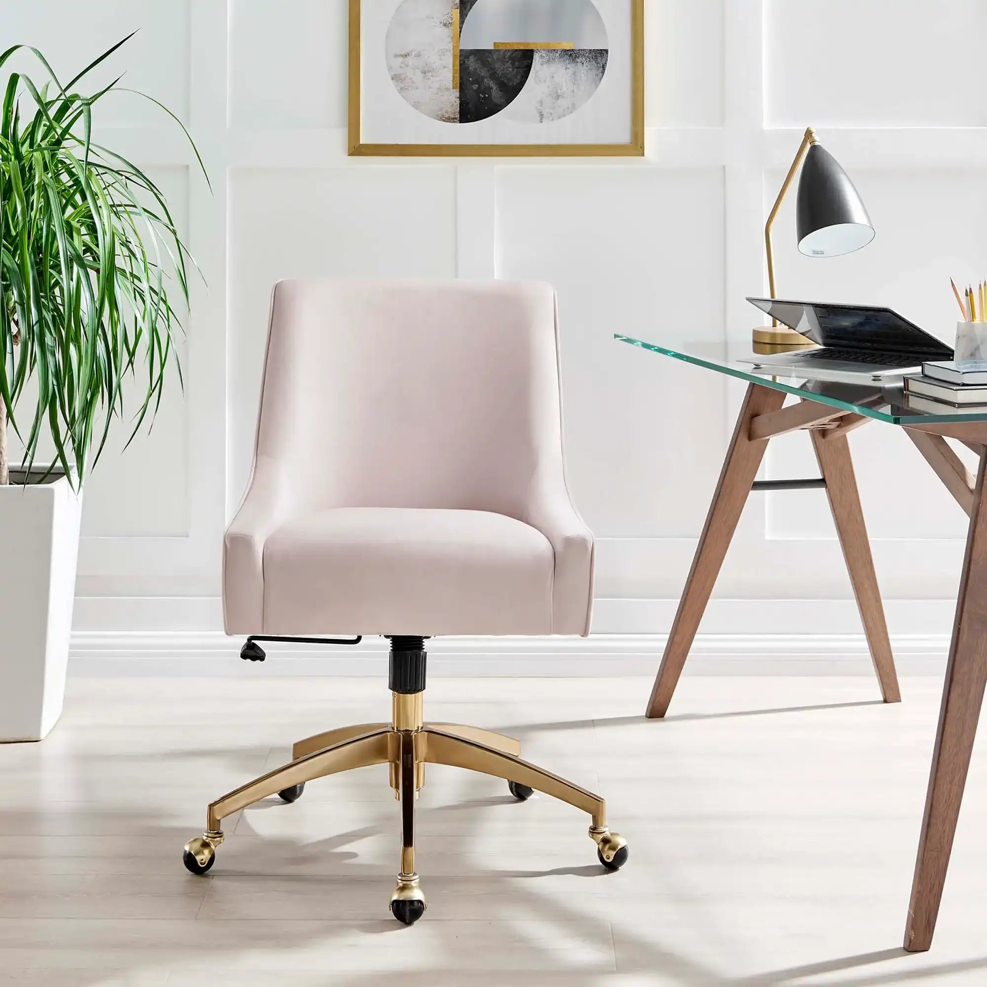 Discern Performance Velvet Office Chair by Modway - Best Buy Furniture