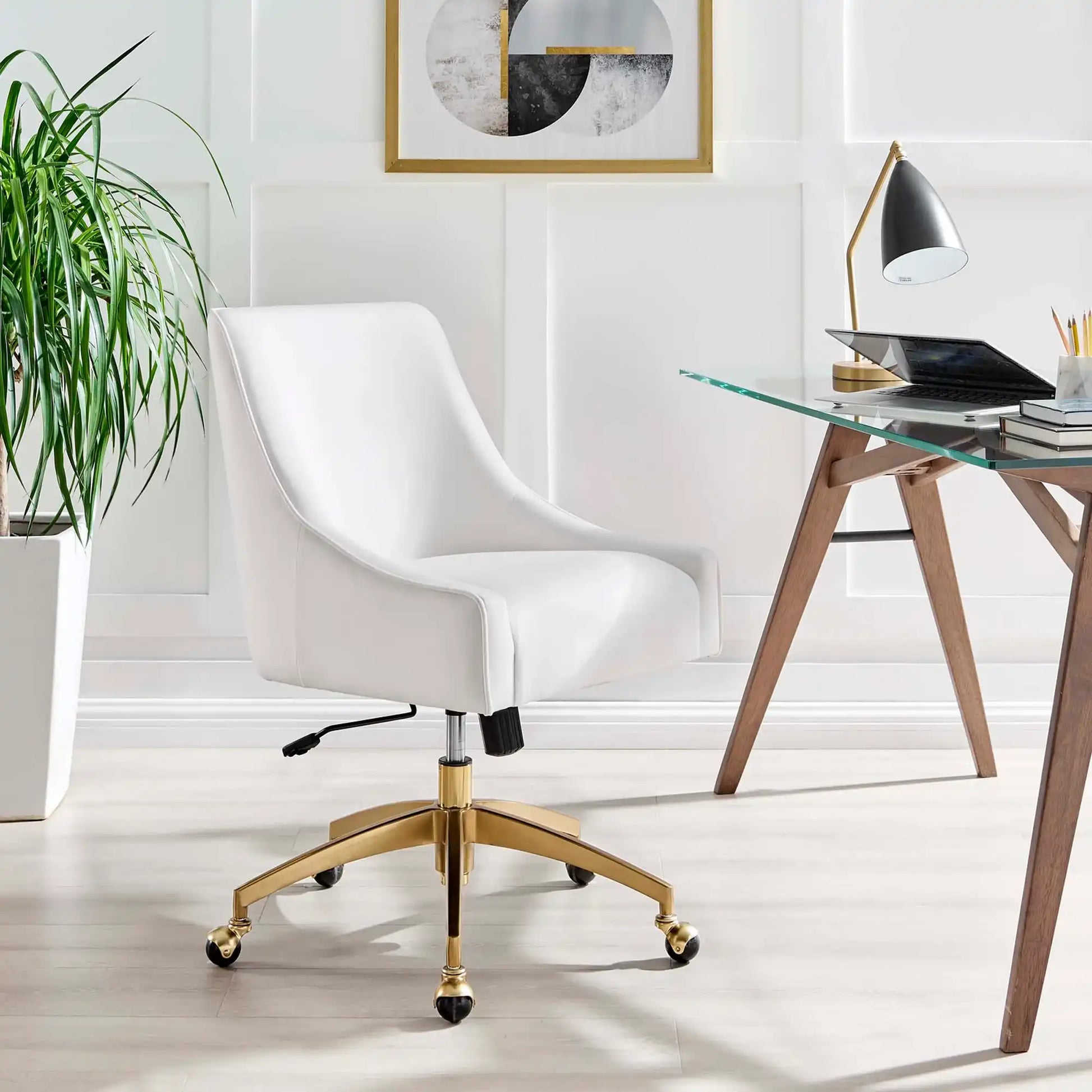 Discern Performance Velvet Office Chair by Modway - Best Buy Furniture