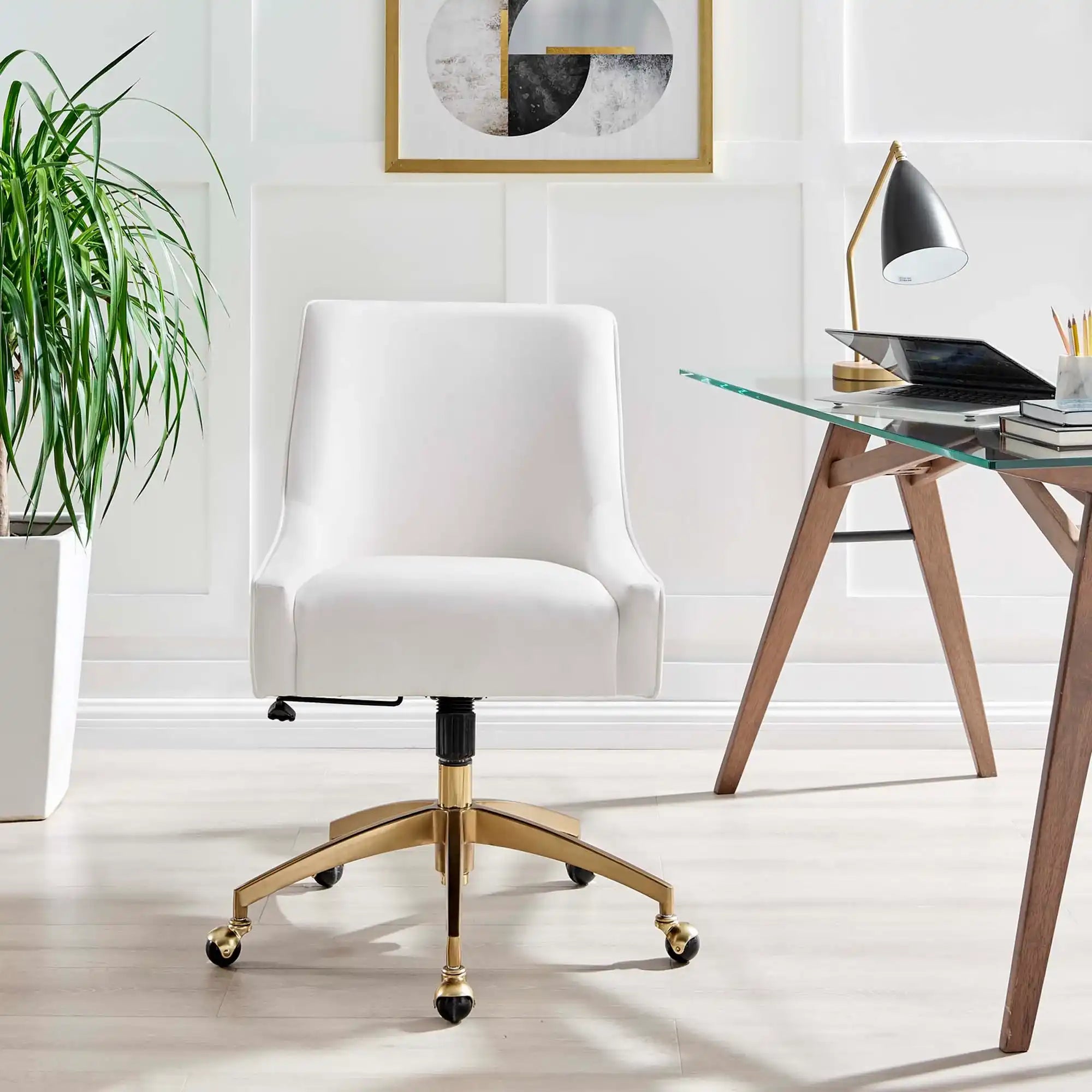 Discern Performance Velvet Office Chair by Modway - Best Buy Furniture