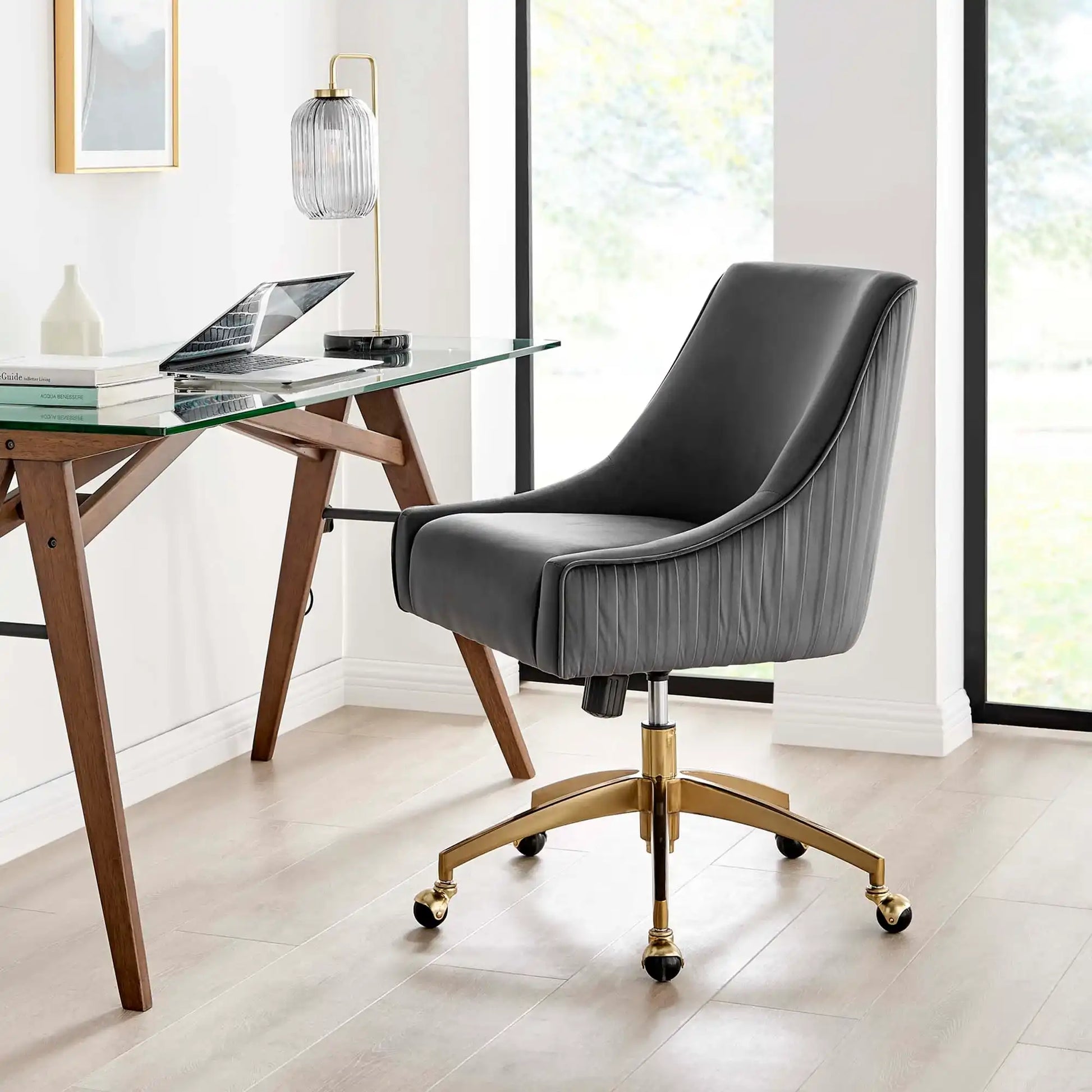 Discern Performance Velvet Office Chair by Modway - Best Buy Furniture
