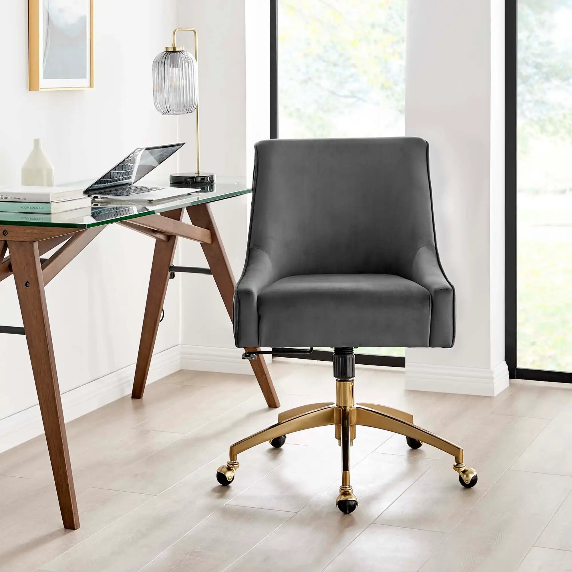 Discern Performance Velvet Office Chair by Modway - Best Buy Furniture