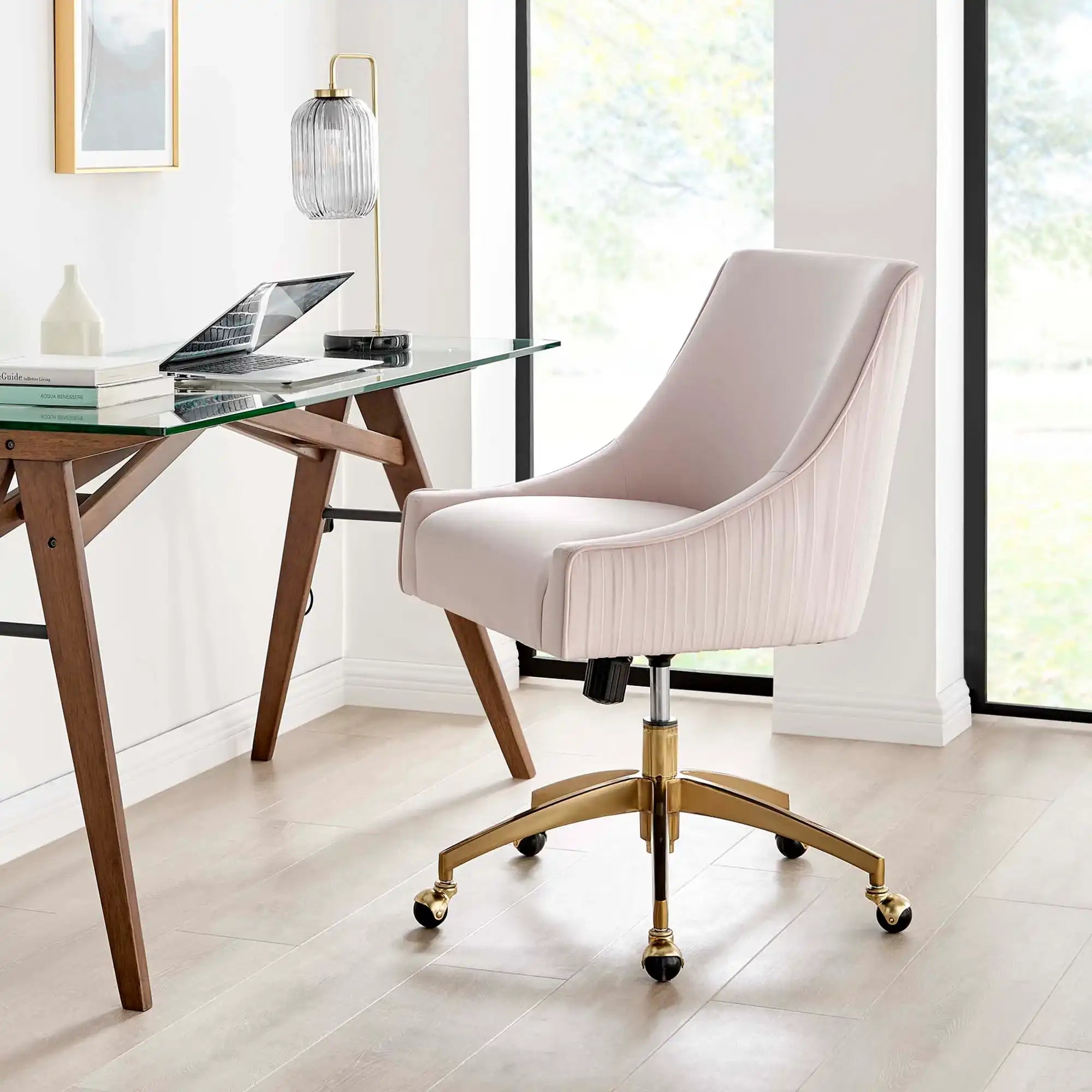 Discern Performance Velvet Office Chair by Modway - Best Buy Furniture