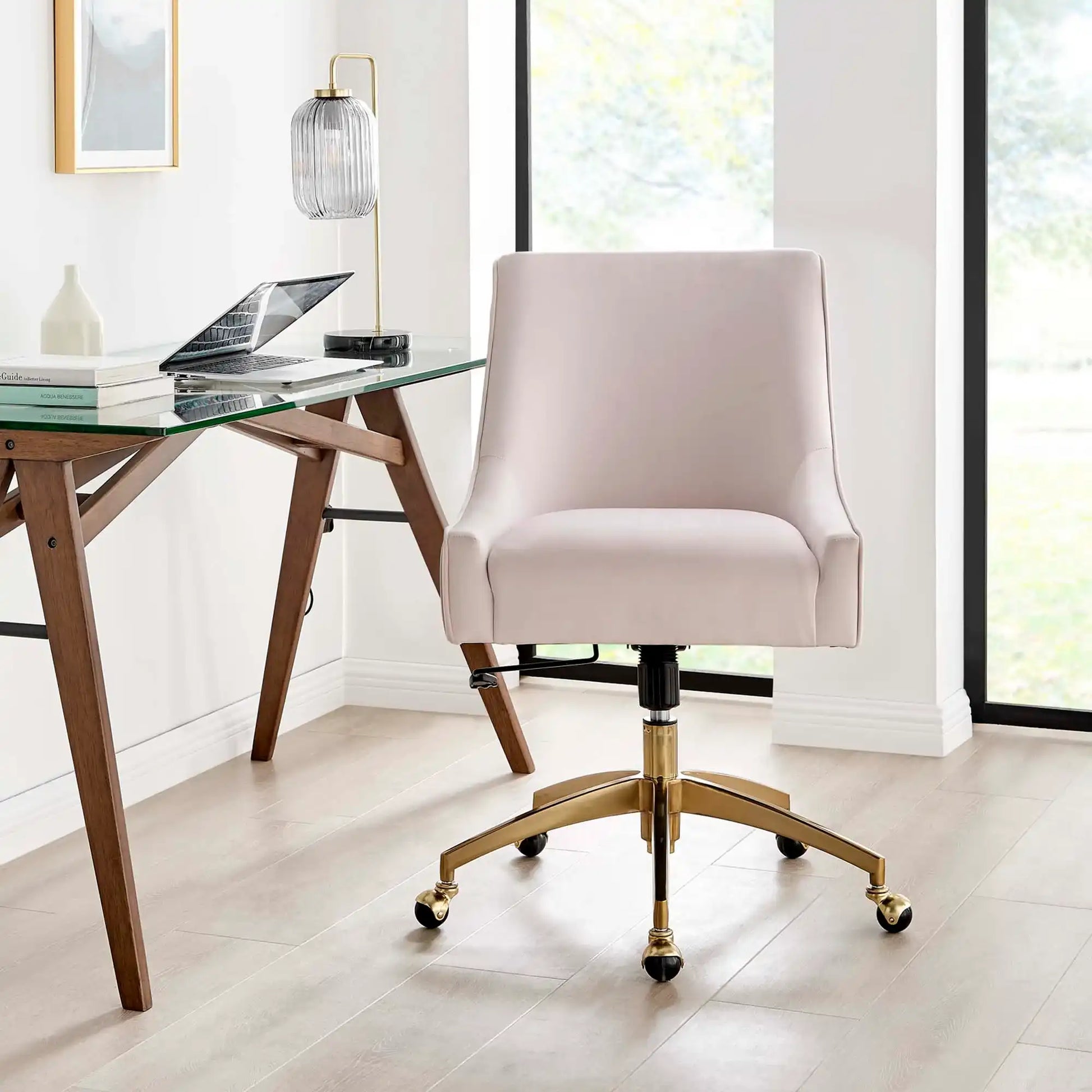 Discern Performance Velvet Office Chair by Modway - Best Buy Furniture