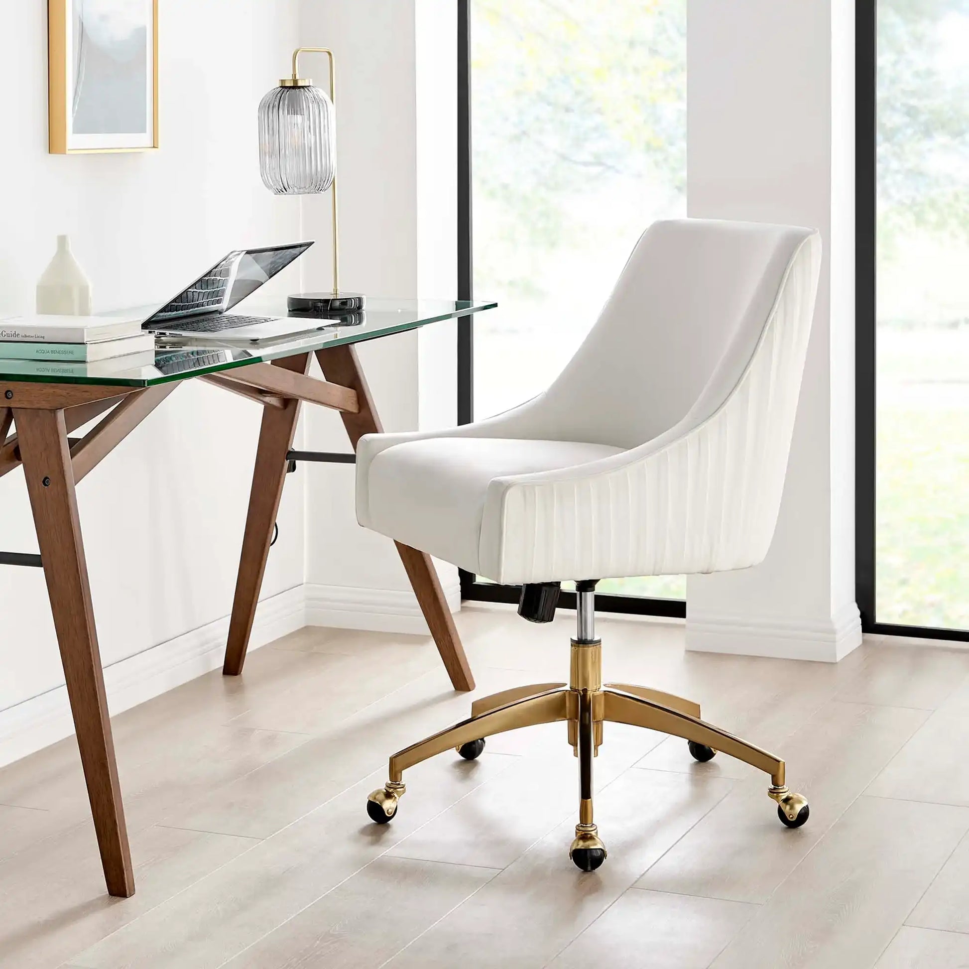 Discern Performance Velvet Office Chair by Modway - Best Buy Furniture
