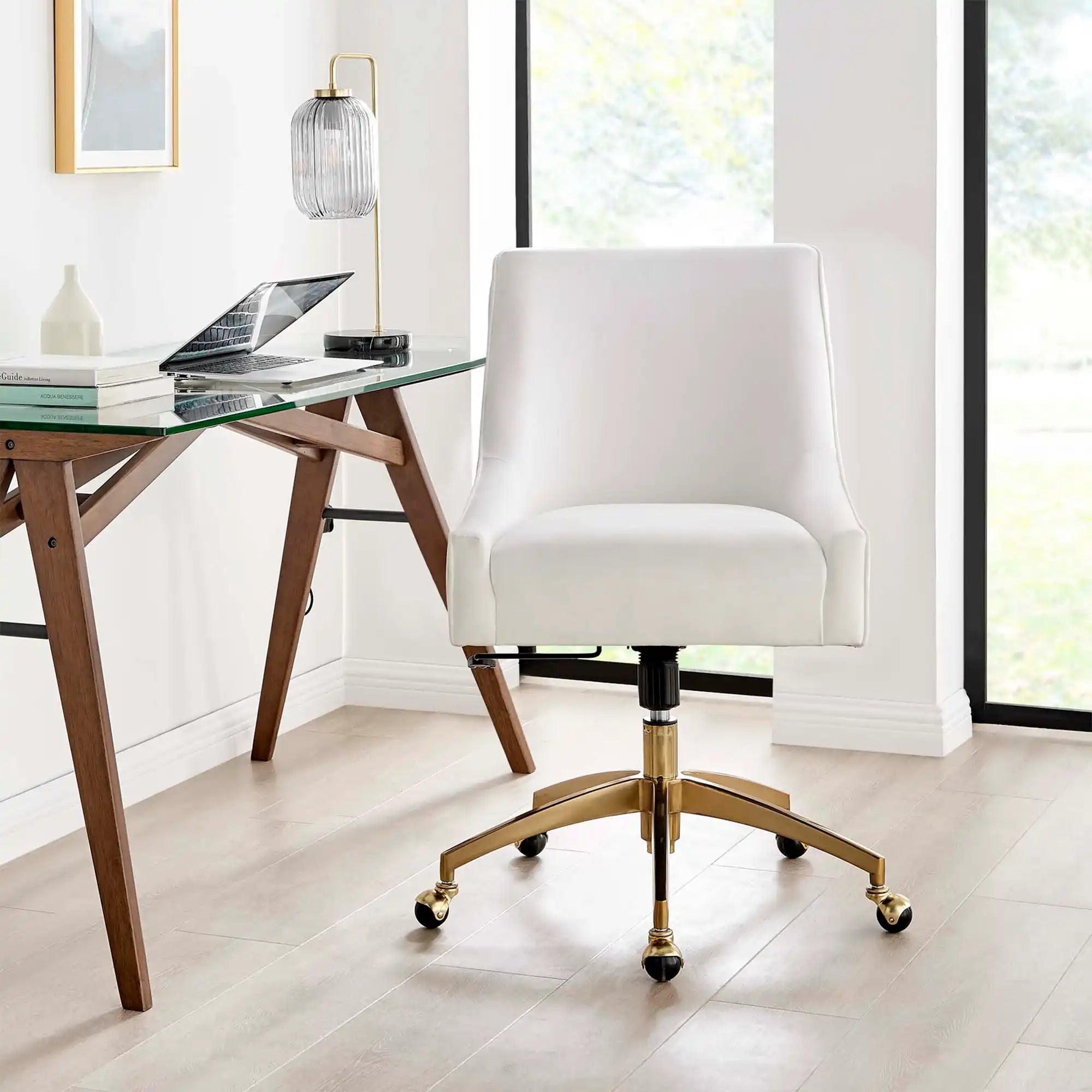 Discern Performance Velvet Office Chair by Modway - Best Buy Furniture