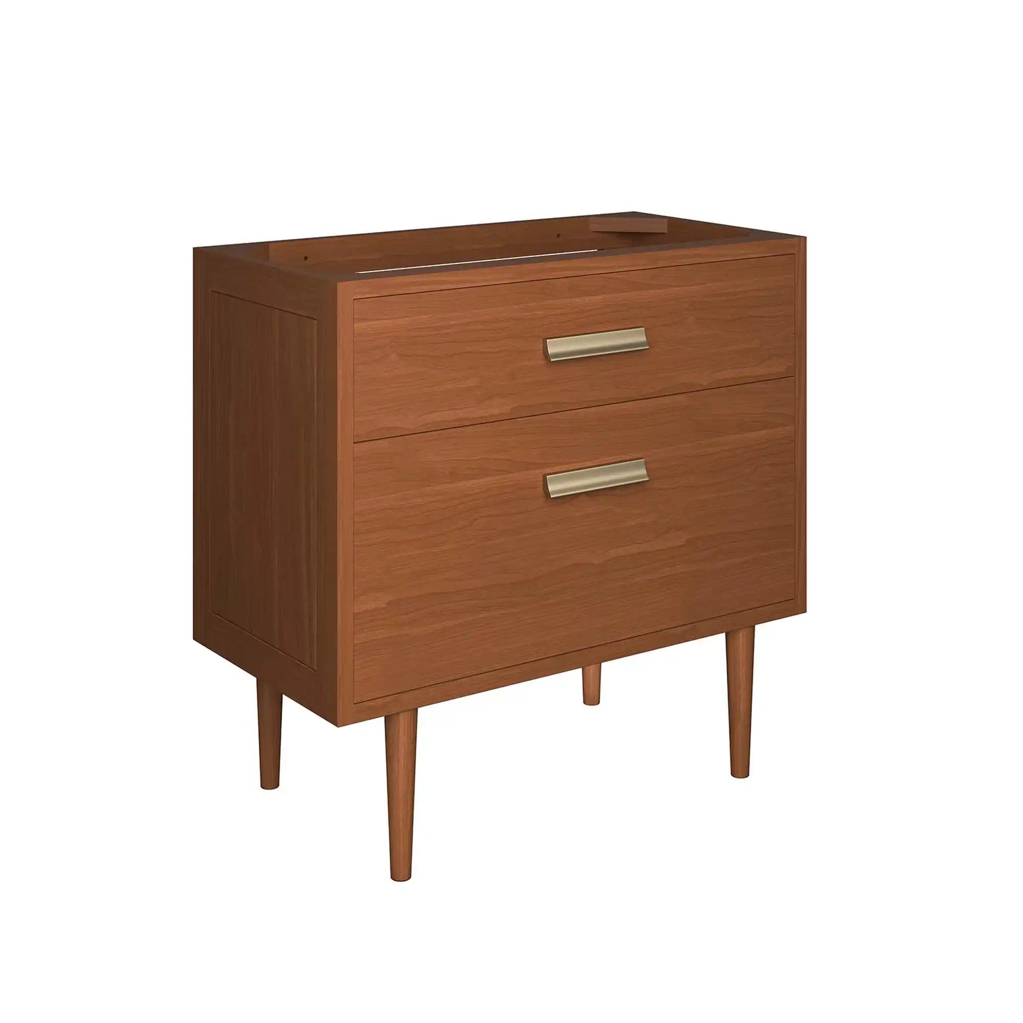 Cassia 36" Teak Wood Bathroom Vanity Cabinet (Sink Basin Not Included) by Modway - Best Buy Furniture
