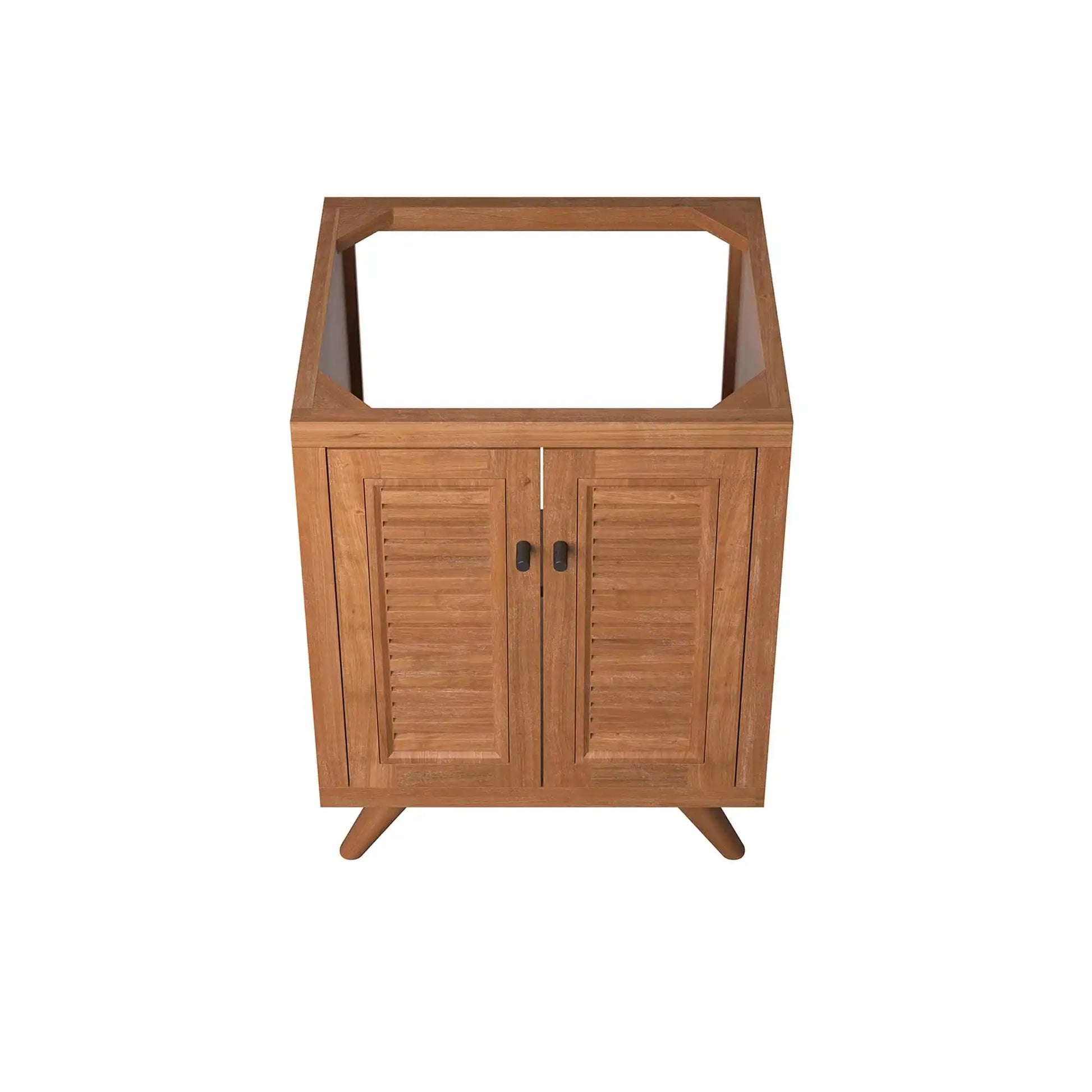 Birdie 24" Teak Wood Bathroom Vanity Cabinet (Sink Basin Not Included) by Modway - Best Buy Furniture