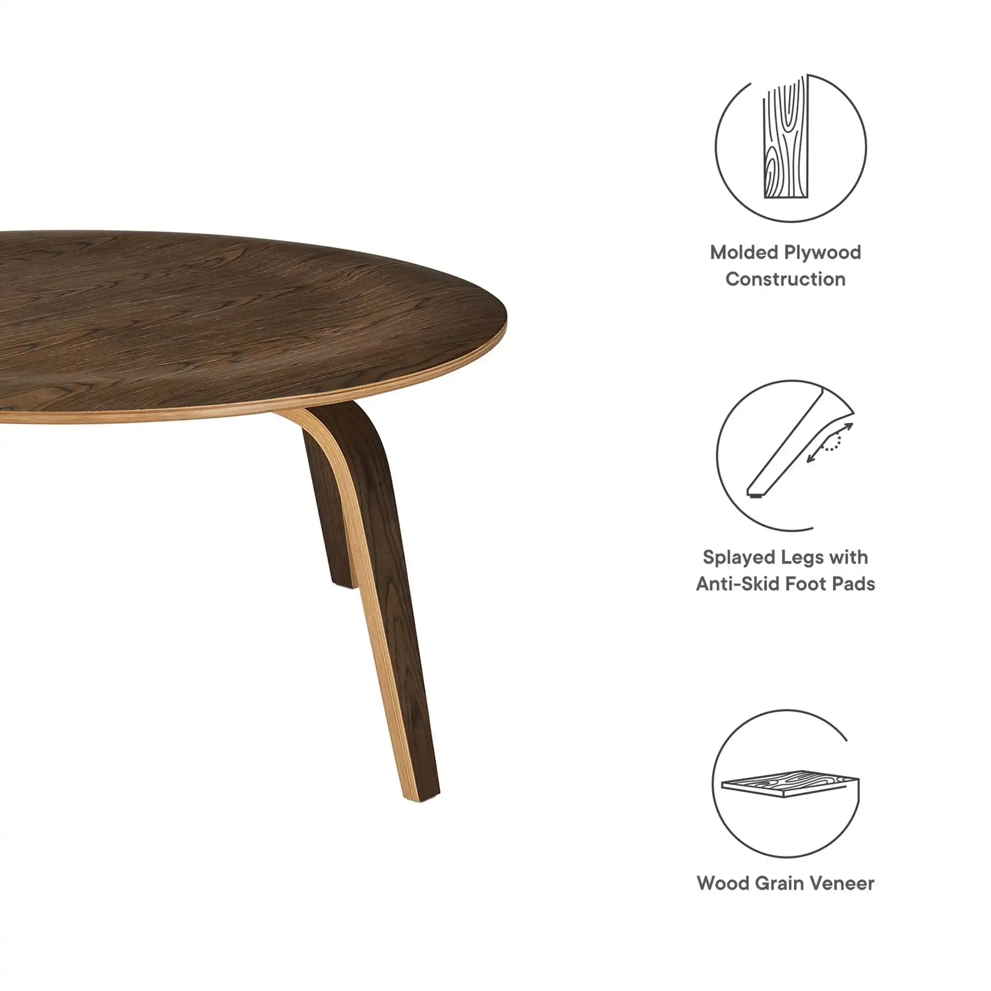 Fathom Wood Coffee Table by Modway - Best Buy Furniture