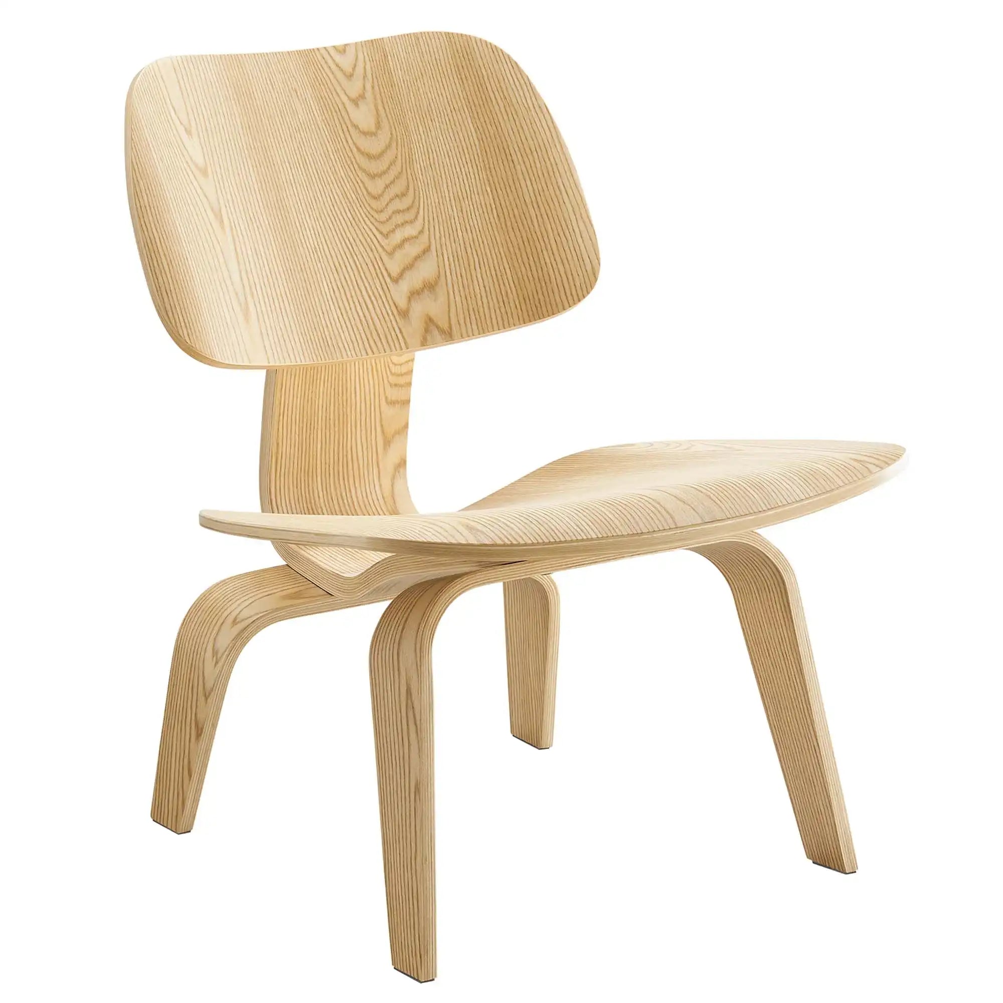 Fathom Wood Lounge Chair by Modway - Best Buy Furniture