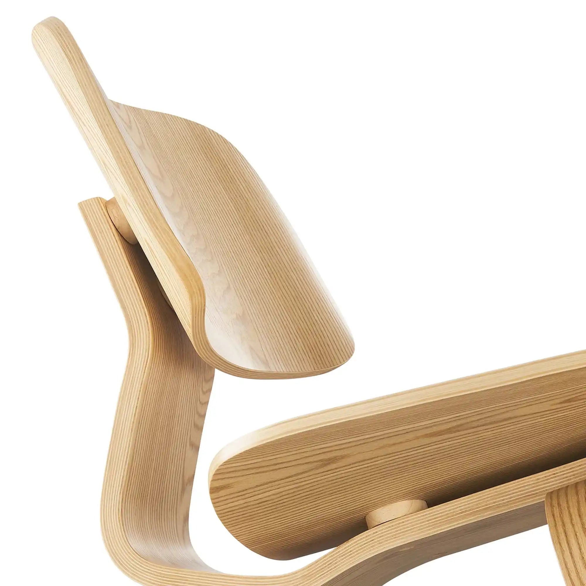 Fathom Wood Lounge Chair by Modway - Best Buy Furniture