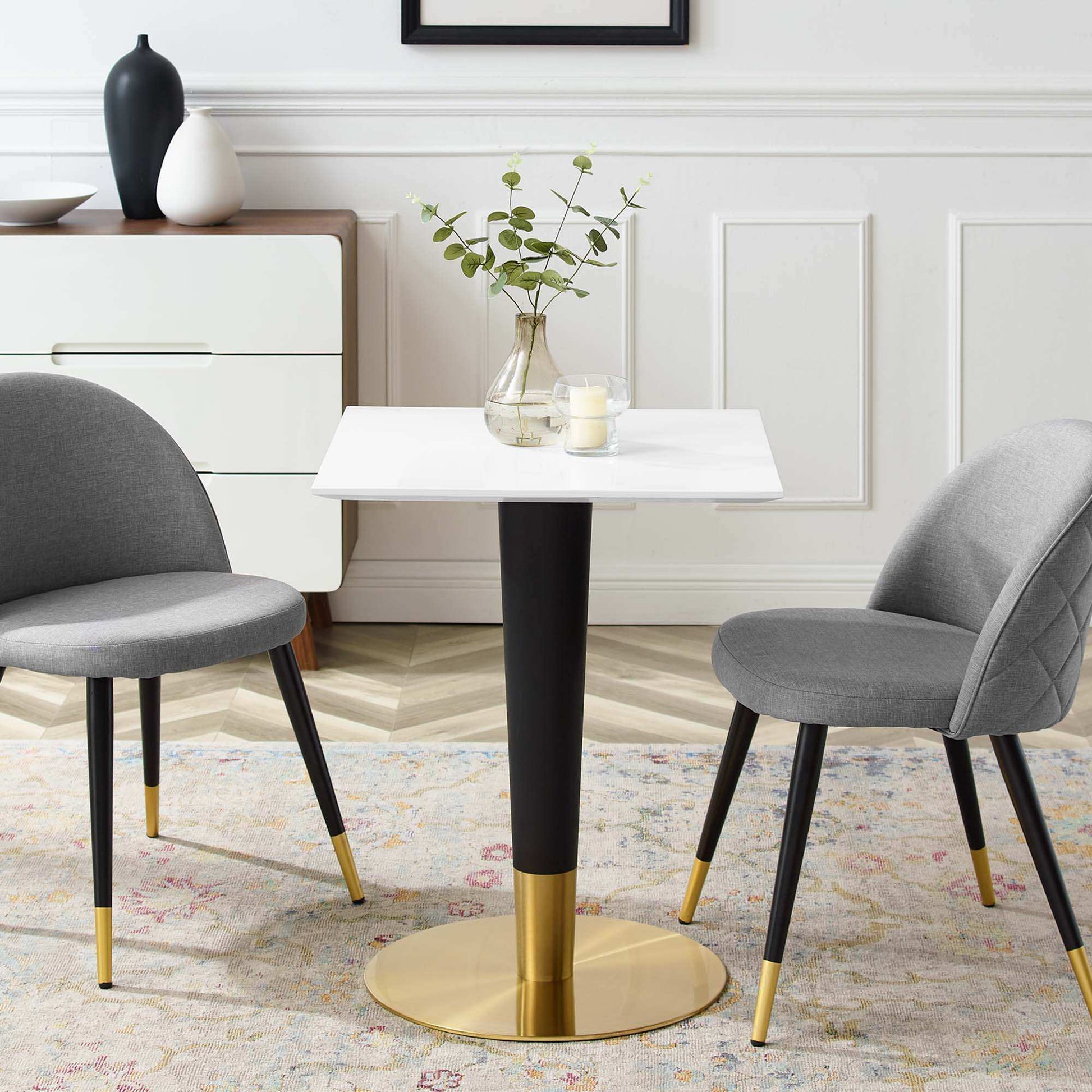 Zinque 24" Square Dining Table by Modway - Best Buy Furniture