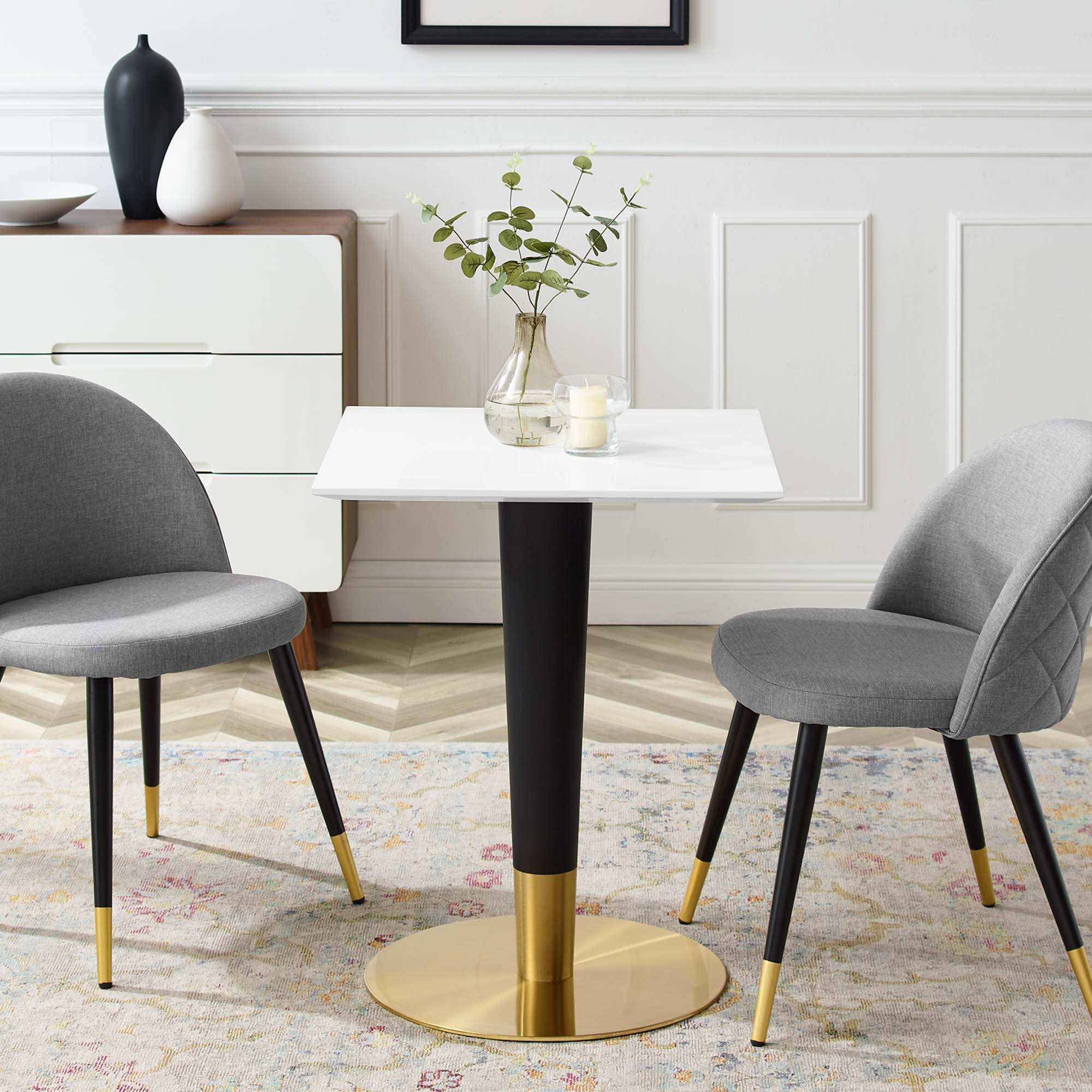 Zinque 24" Square Dining Table by Modway - Best Buy Furniture