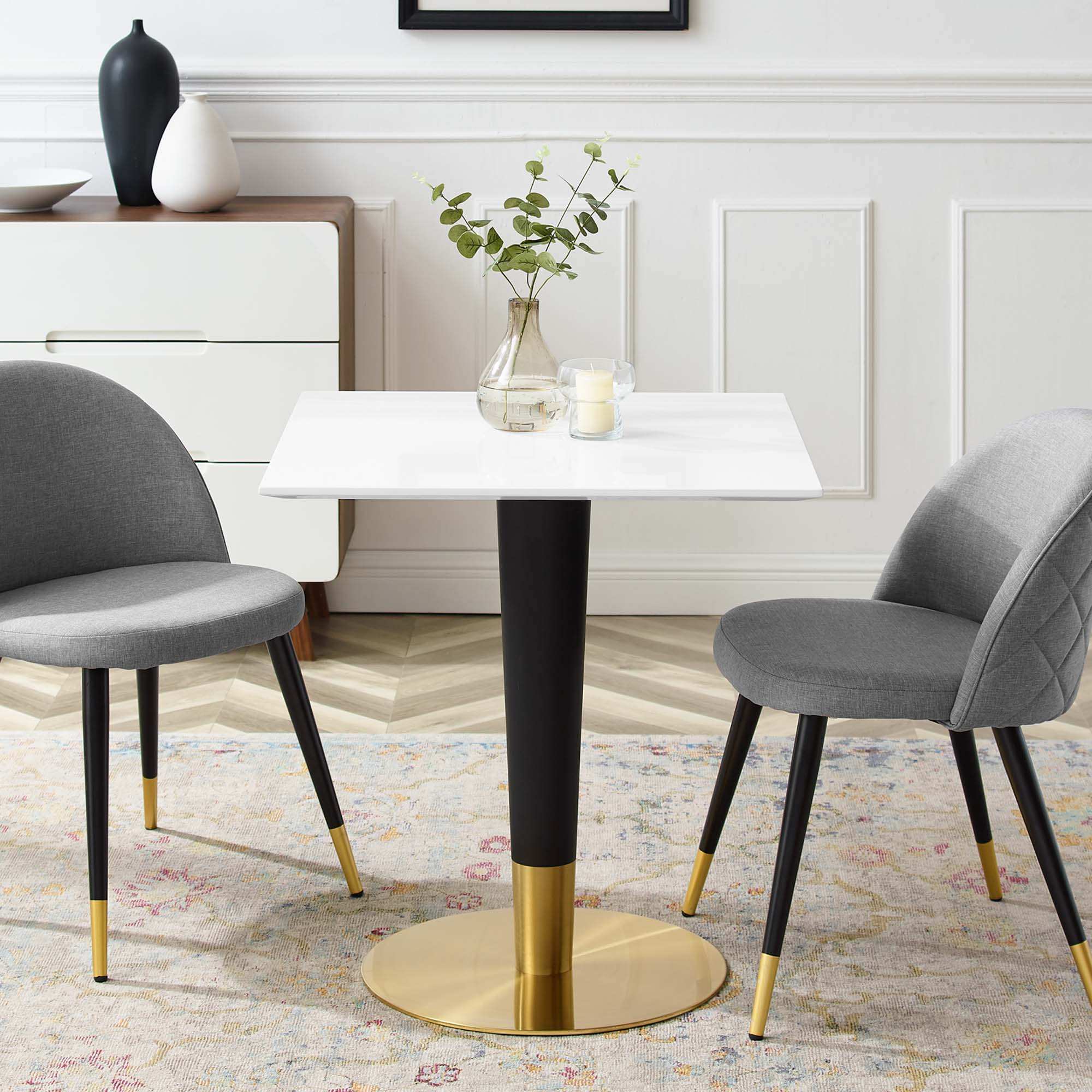 Zinque 28" Square Dining Table by Modway - Best Buy Furniture