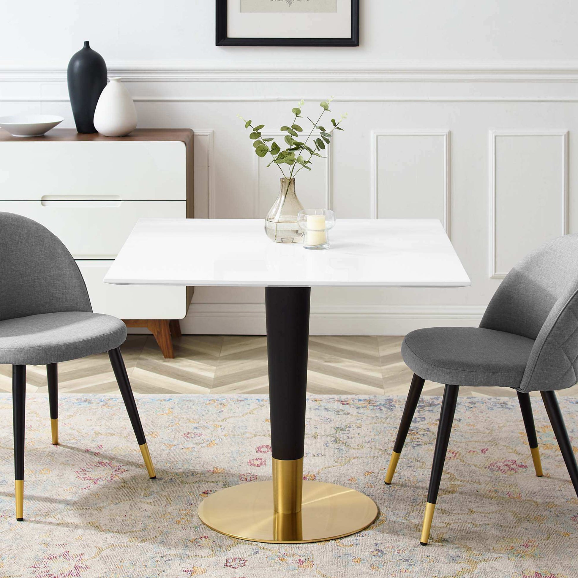 Zinque 36" Square Dining Table by Modway - Best Buy Furniture