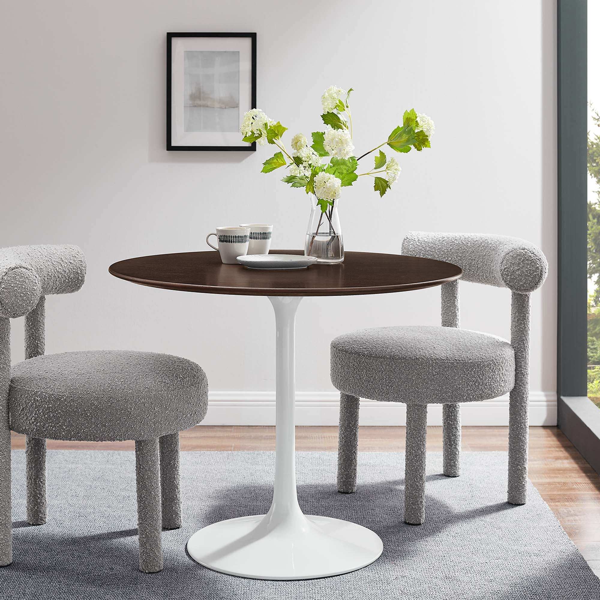 Lippa 36" Round Wood Dining Table by Modway - Best Buy Furniture