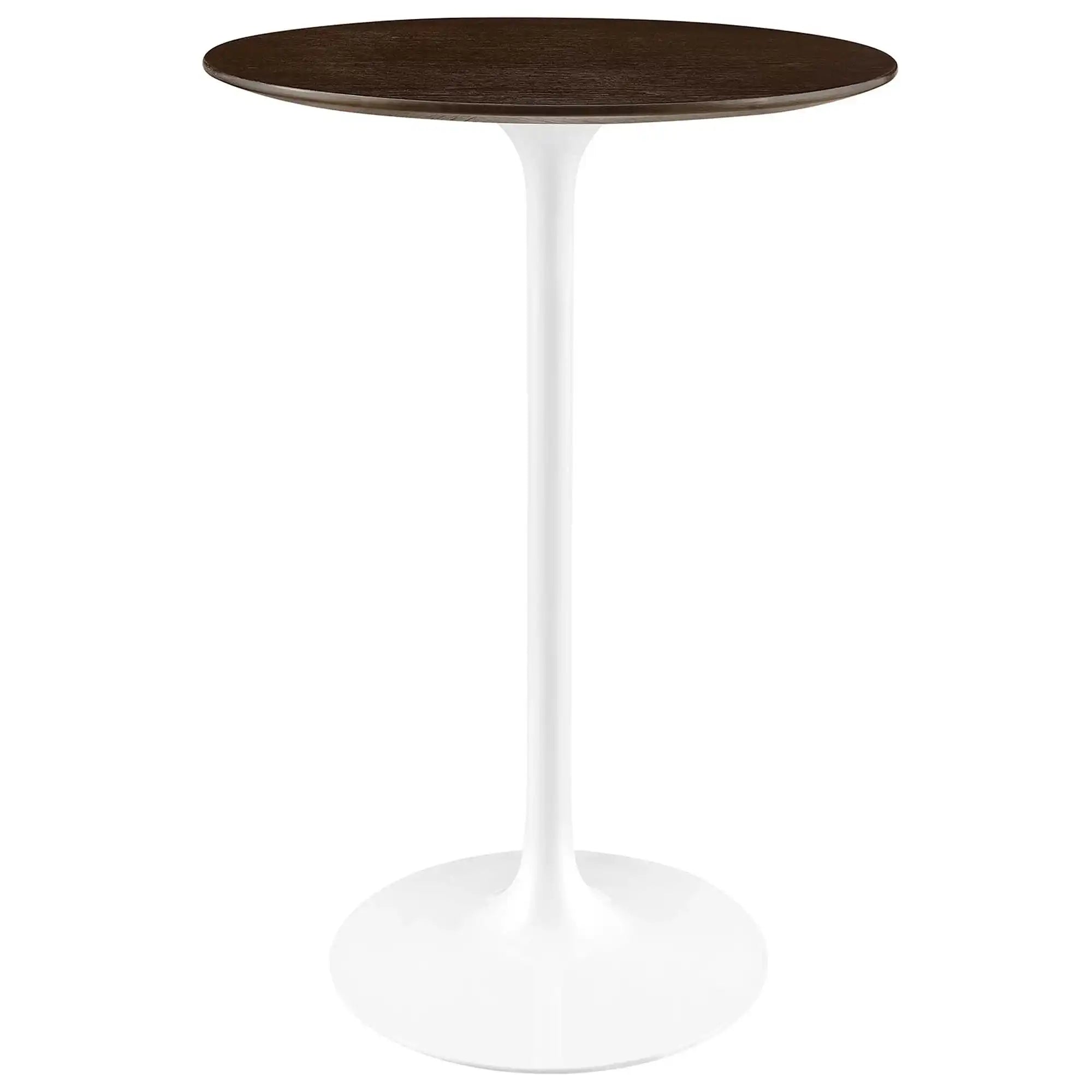 Lippa 28" Round Wood Bar Table by Modway - Best Buy Furniture