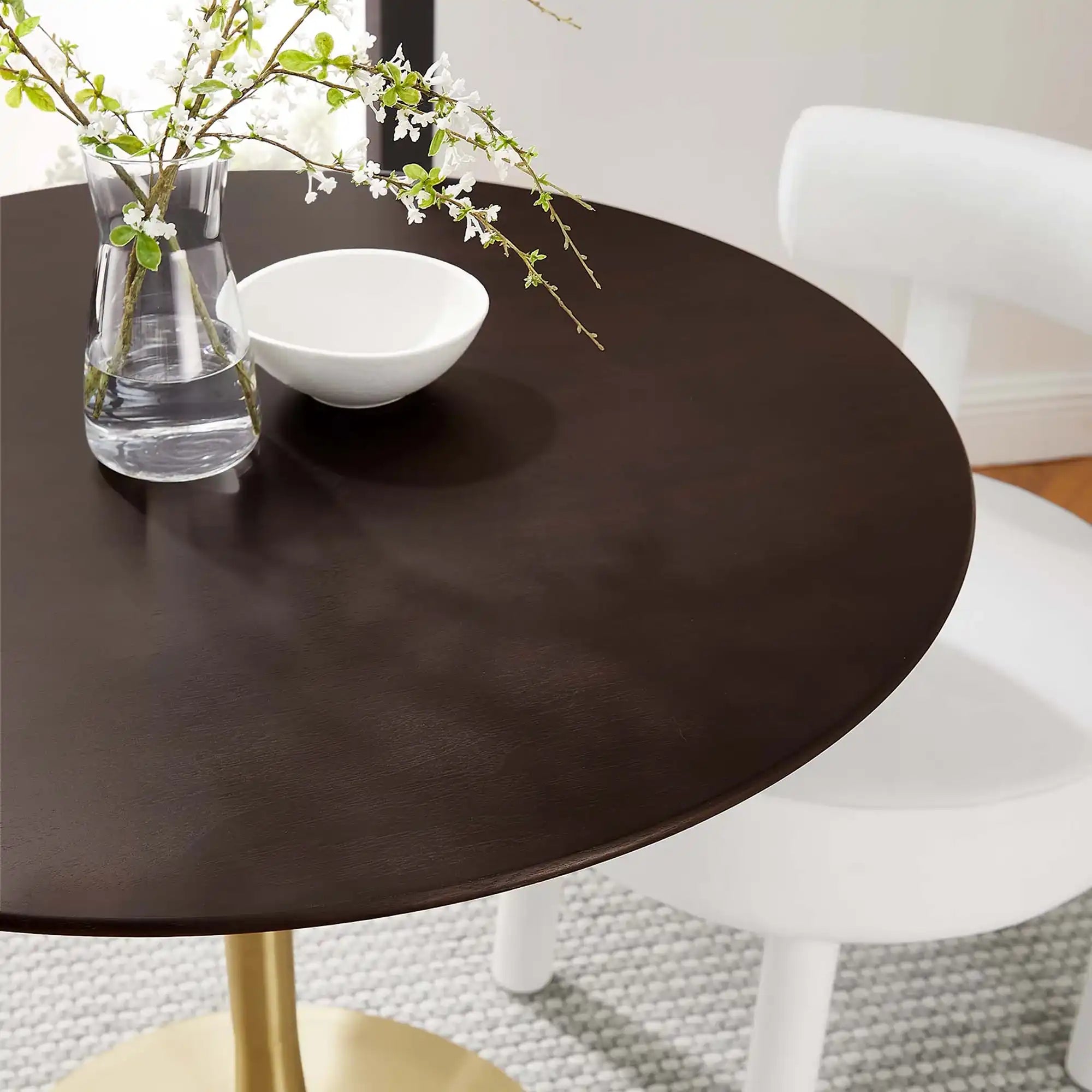 Lippa 36" Round Wood Dining Table by Modway - Best Buy Furniture