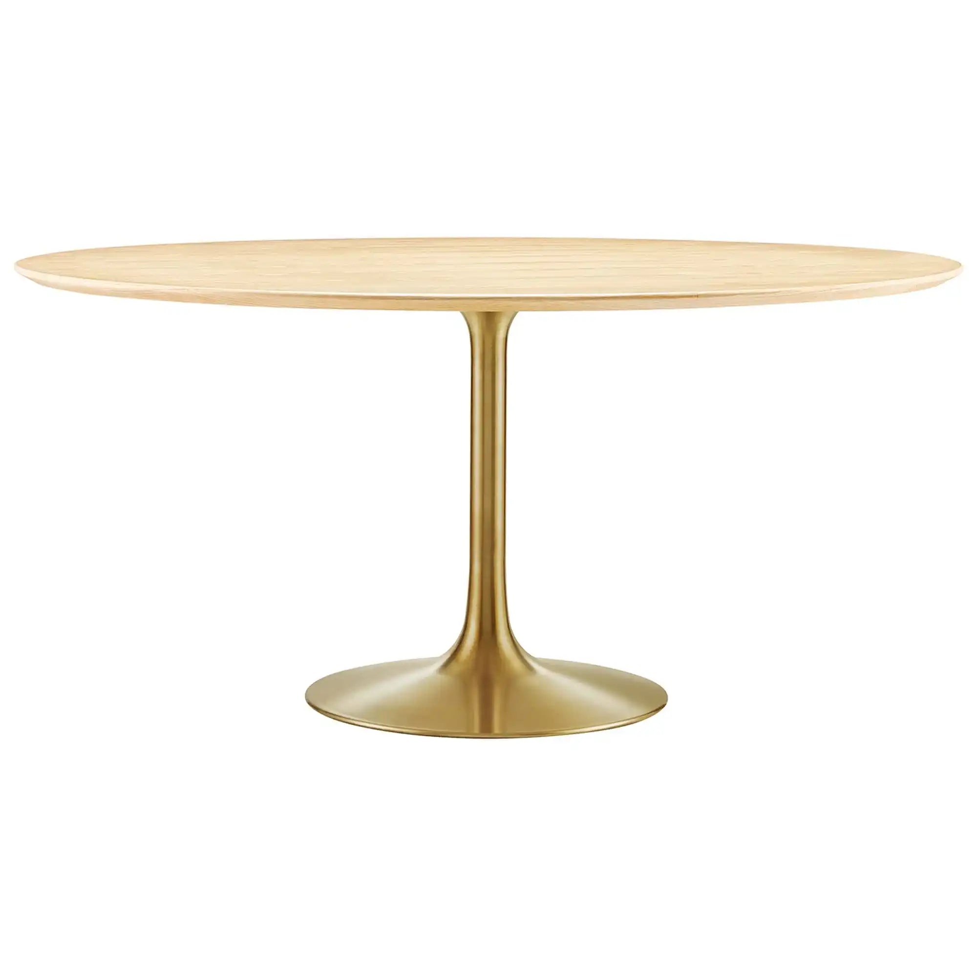 Lippa 60" Round Wood Dining Table by Modway - Best Buy Furniture