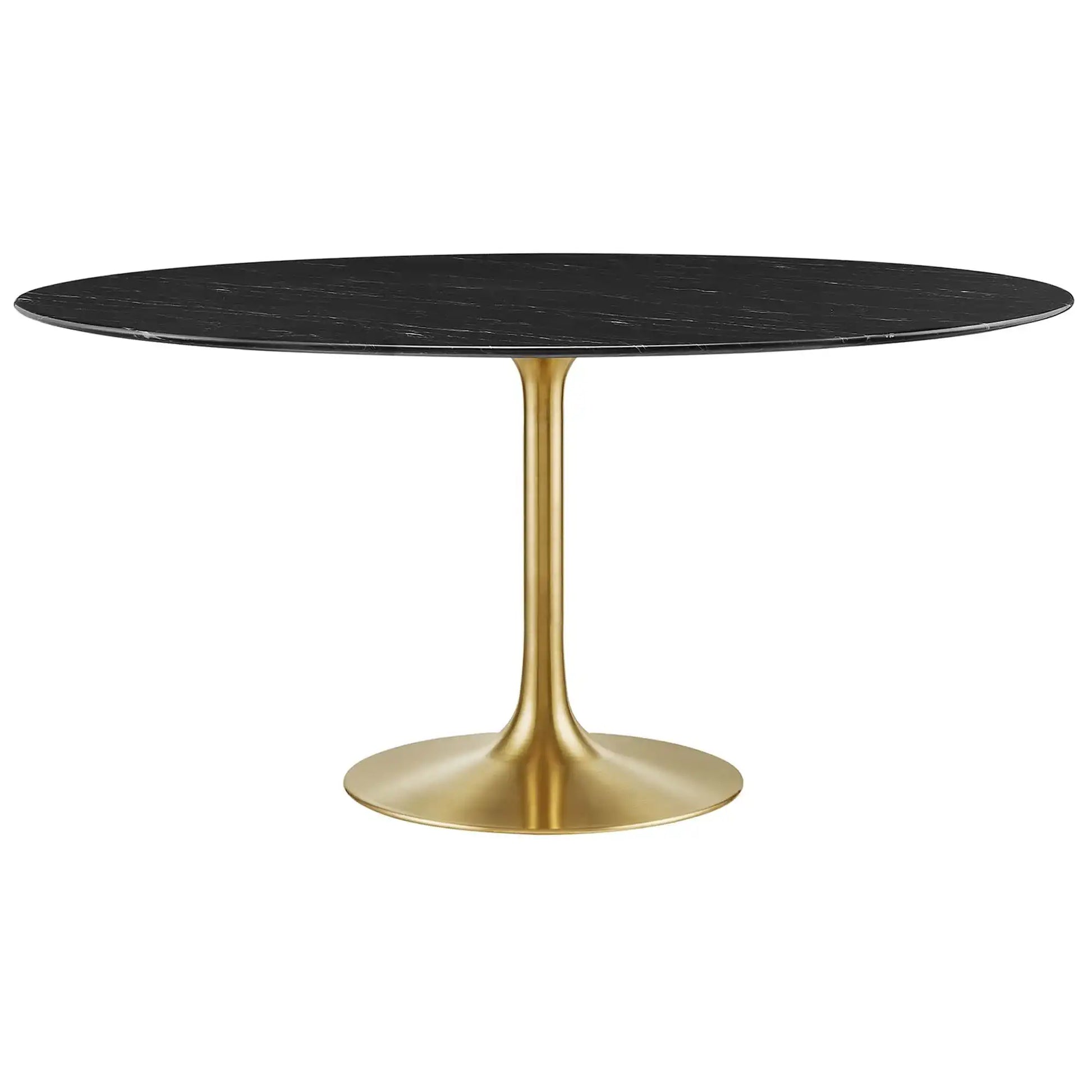 Lippa 60" Round Faux Marble Dining Table by Modway - Best Buy Furniture