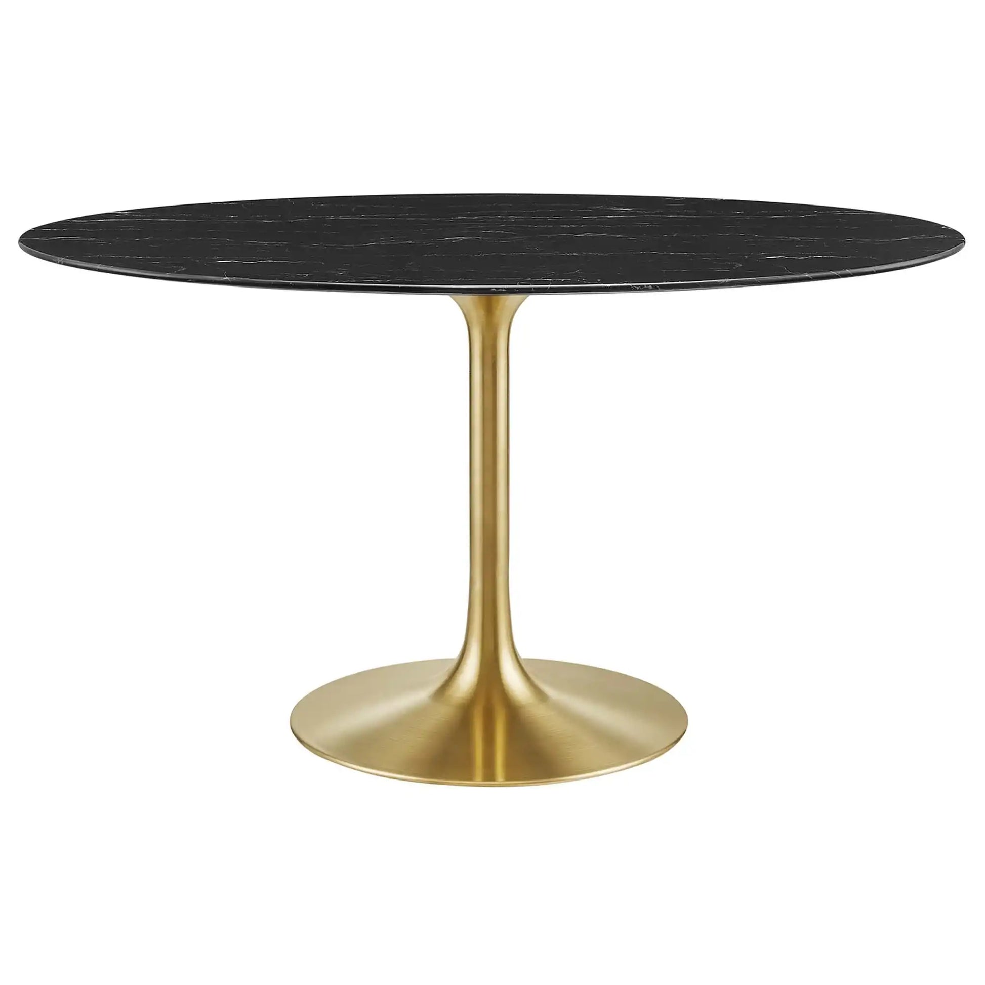 Lippa 54" Oval Faux Marble Dining Table by Modway - Best Buy Furniture