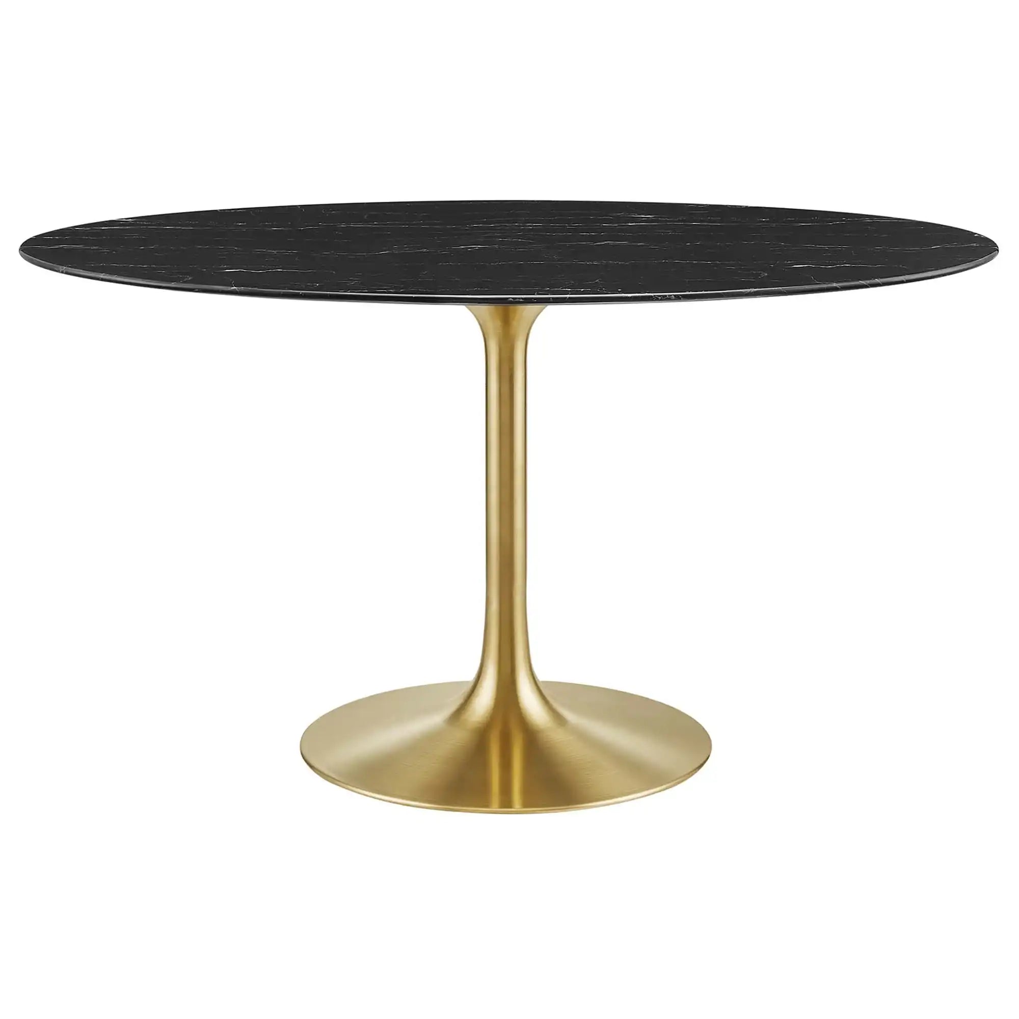 Lippa 54" Oval Faux Marble Dining Table by Modway - Best Buy Furniture