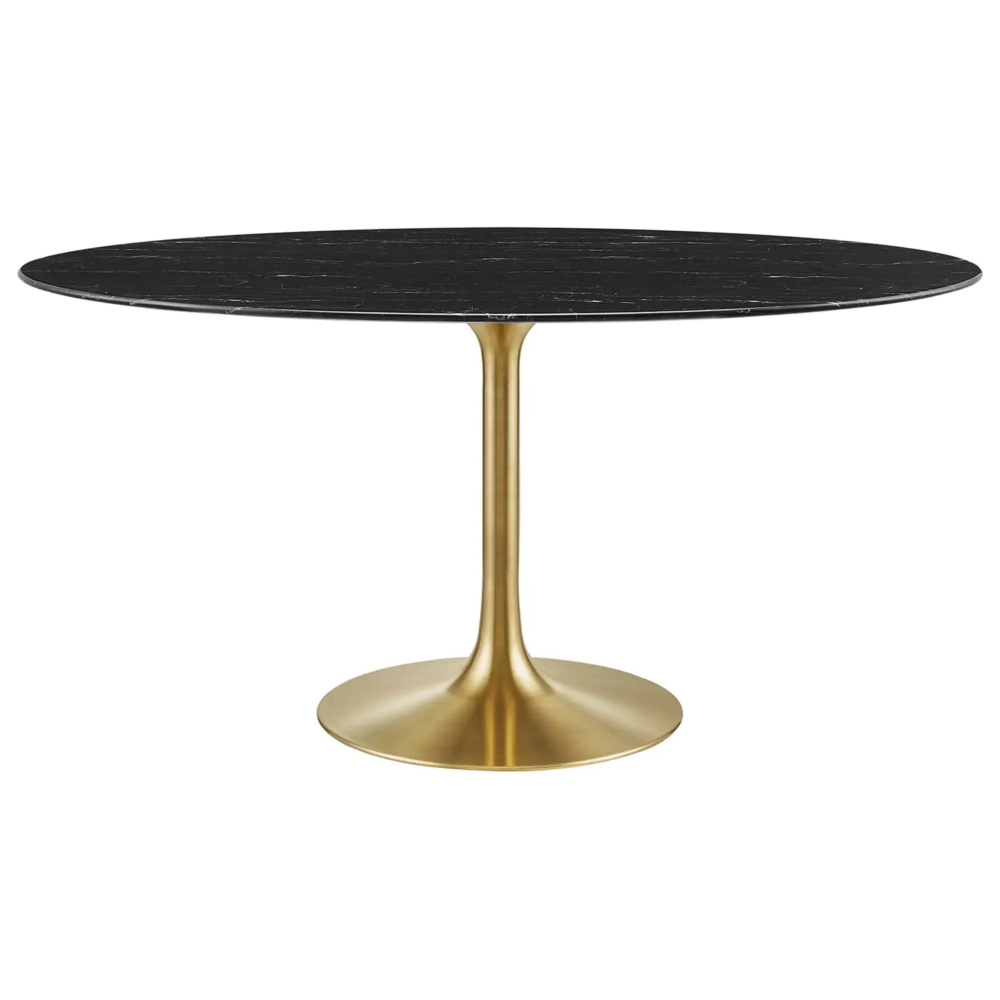 Lippa 60" Oval Faux Marble Dining Table by Modway - Best Buy Furniture