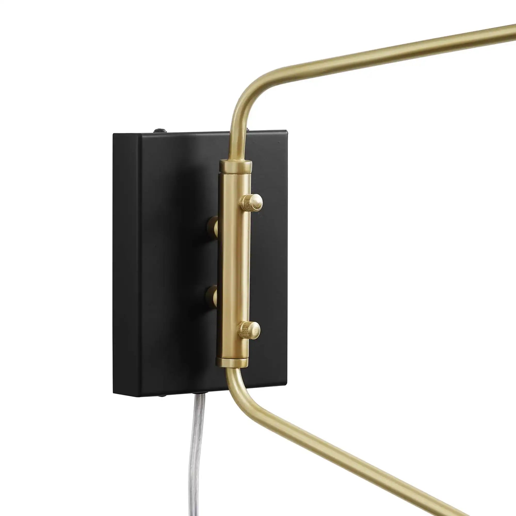 Journey 2-Light Swing Arm Wall Sconce by Modway - Best Buy Furniture