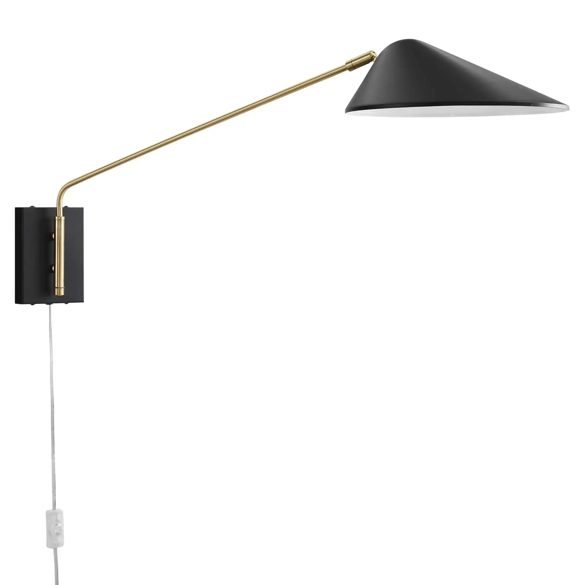 Journey 24" Swing Arm Wall Sconce by Modway - Best Buy Furniture