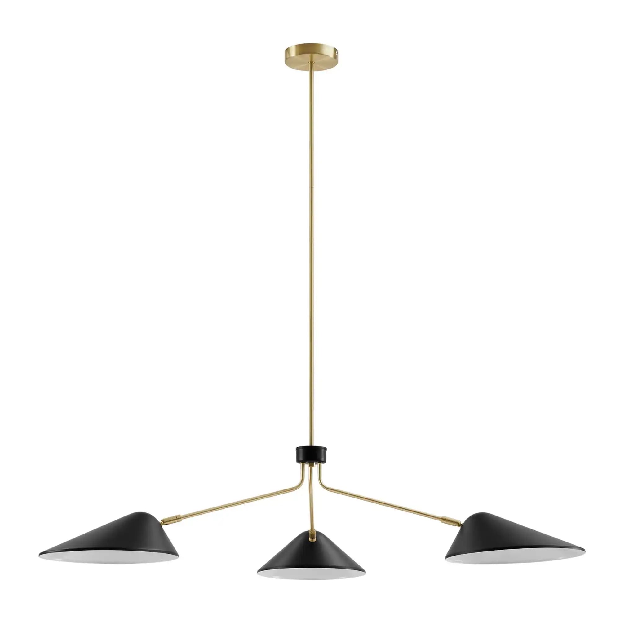 Journey 3-Light 14" Arm Pendant by Modway - Best Buy Furniture