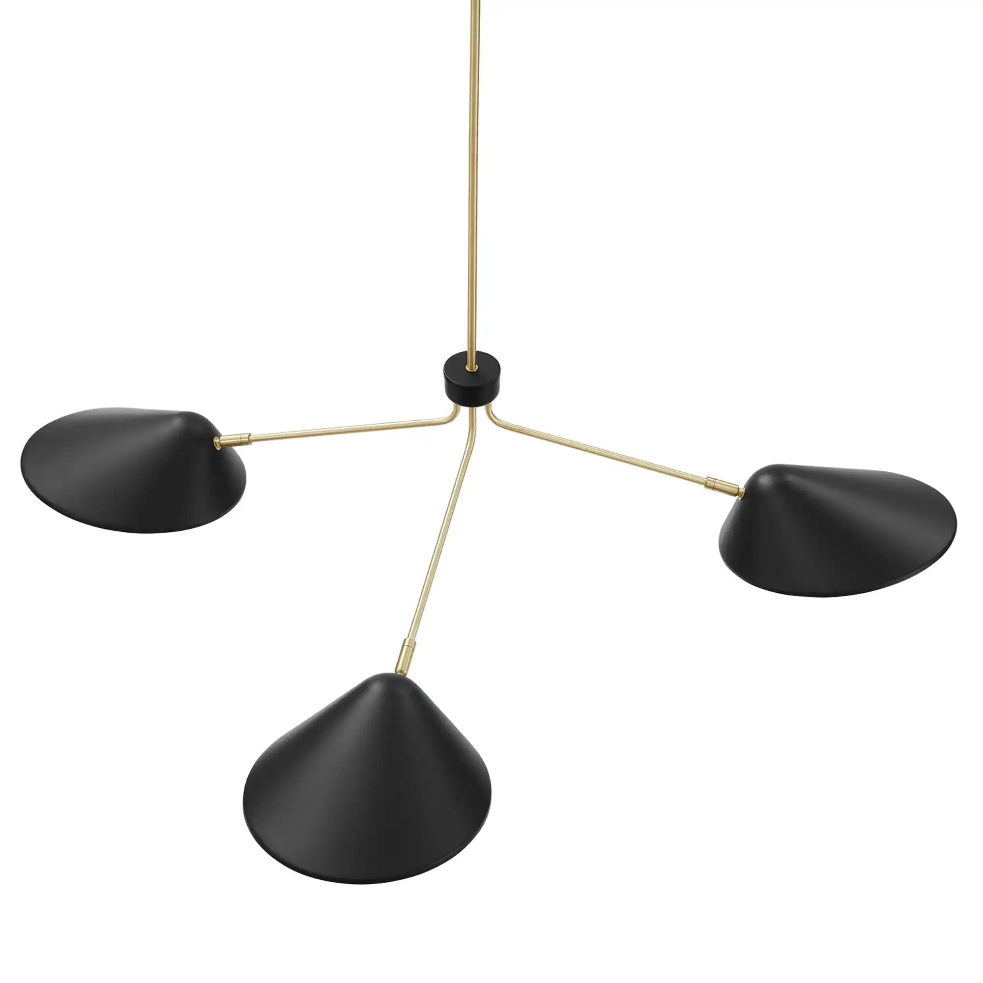 Journey 3-Light 14" Arm Pendant by Modway - Best Buy Furniture