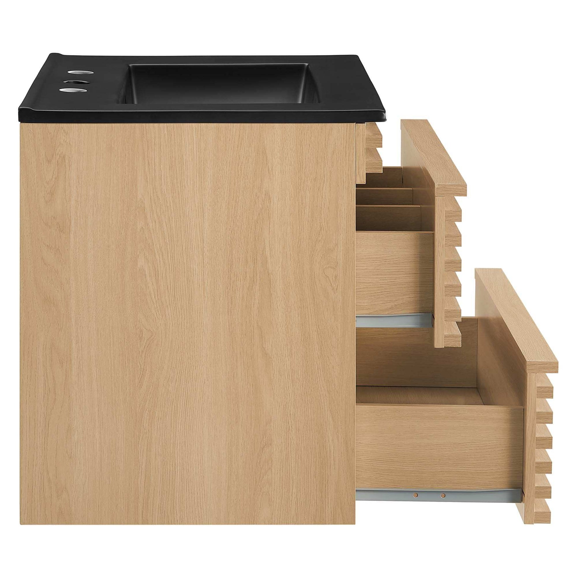 Render 24" Wall-Mount Bathroom Vanity by Modway - Best Buy Furniture