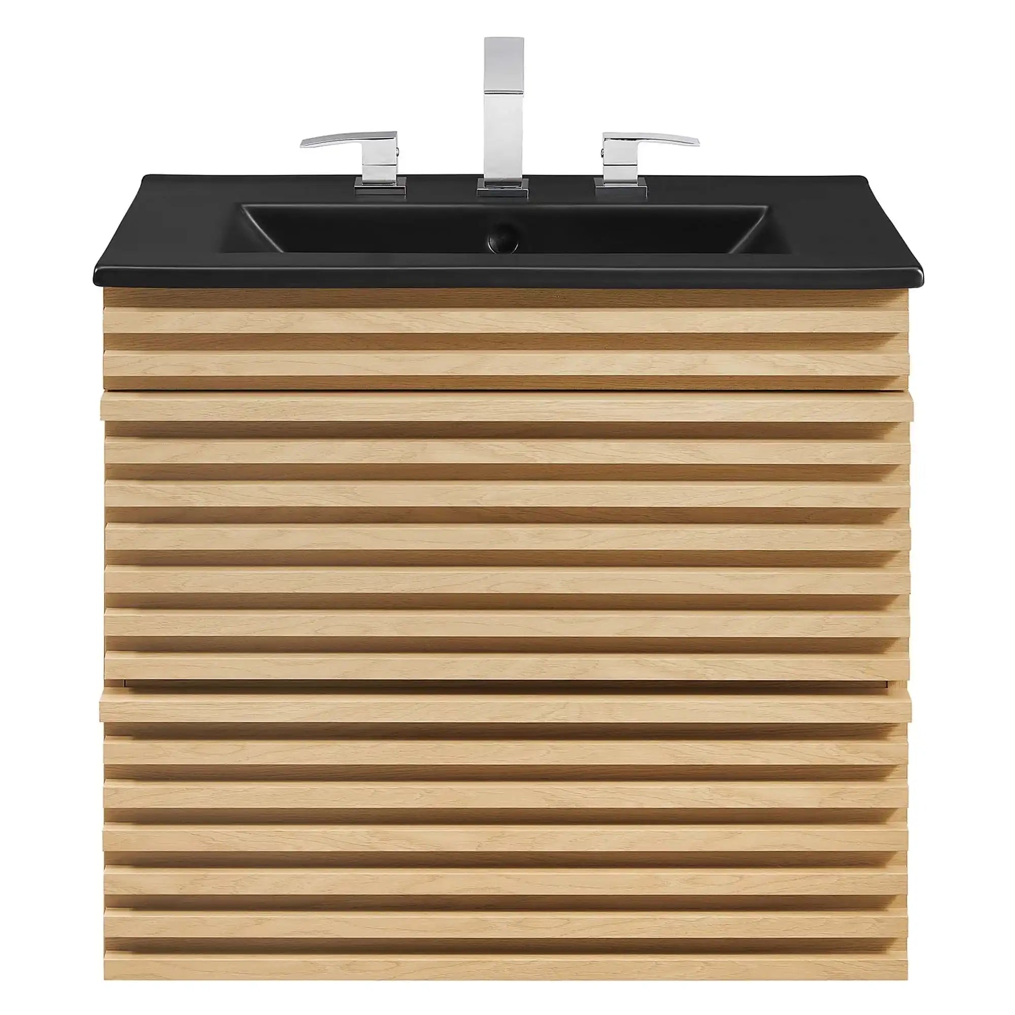 Render 24" Wall-Mount Bathroom Vanity by Modway - Best Buy Furniture