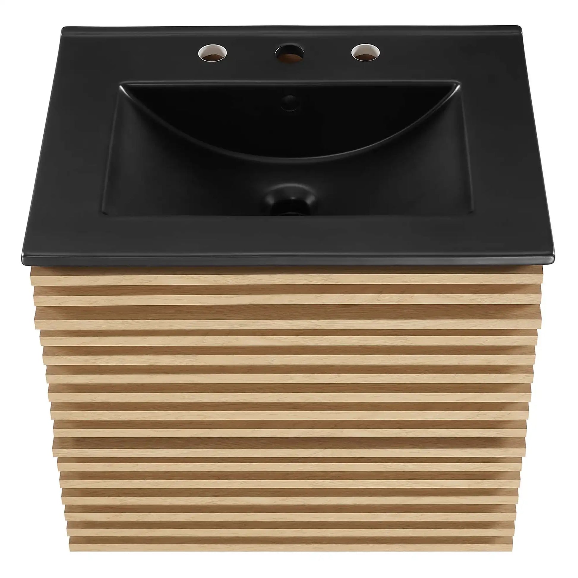 Render 24" Wall-Mount Bathroom Vanity by Modway - Best Buy Furniture